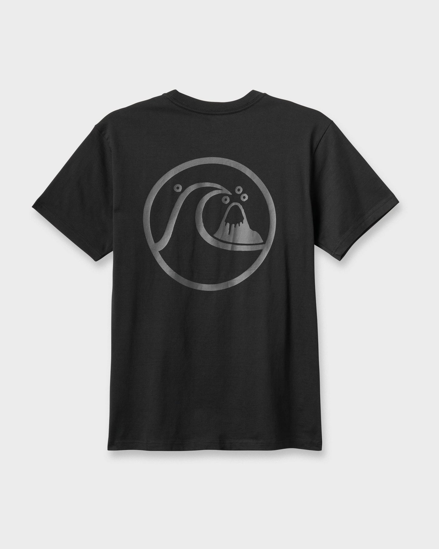 Jungle Wave Classic T-shirt - Black Black Quick Silver