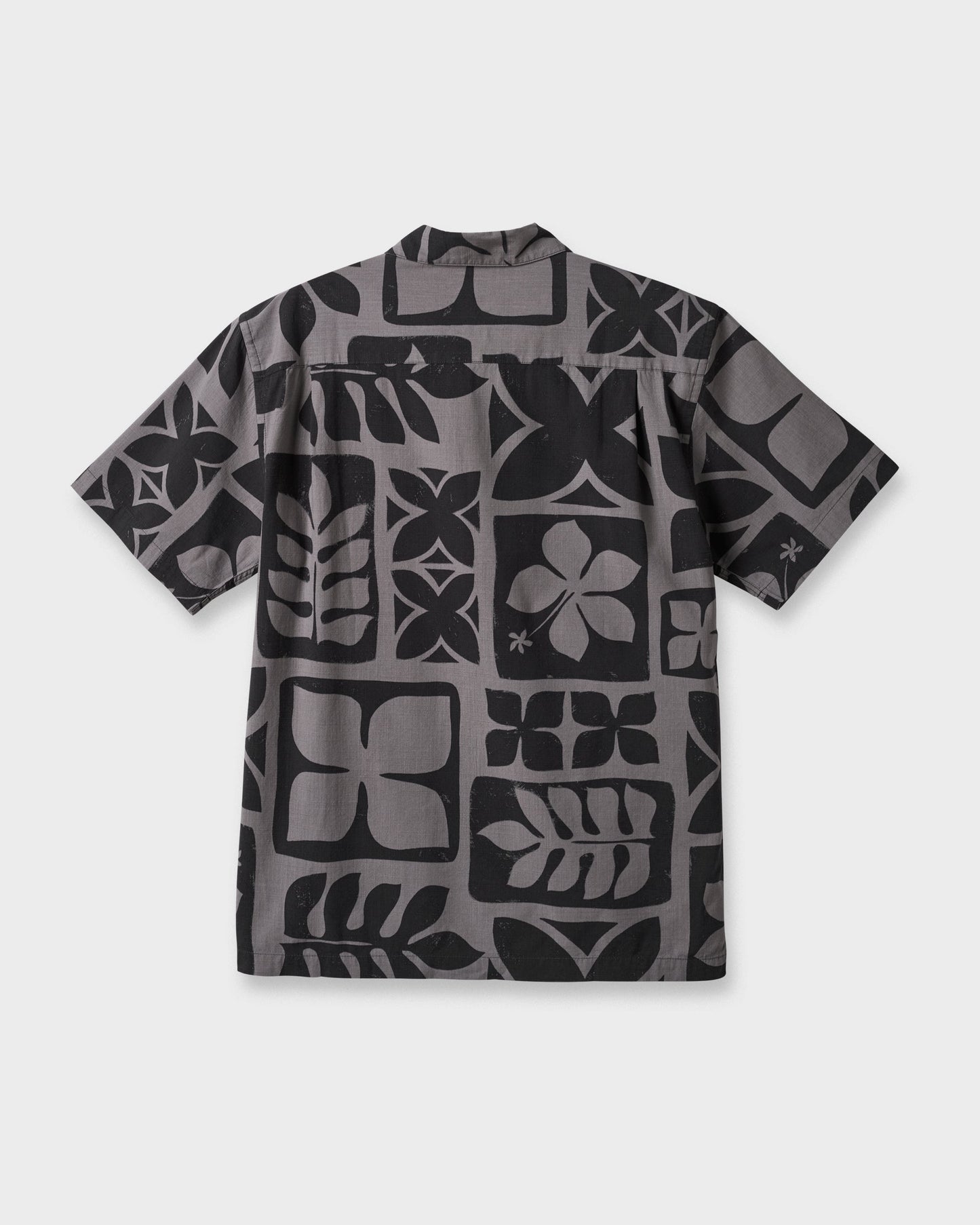 Waterman Tiki Island Shirt - Phantom Phantom Quick Silver