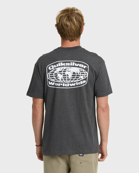 Global Local Classic T-shirt - Charcoal Heather Charcoal Heather Quick Silver