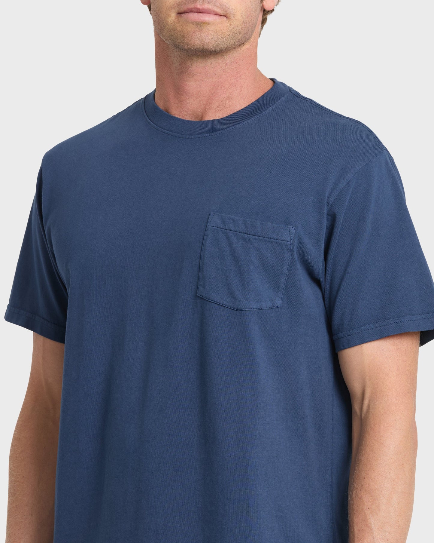 Saltwater Pocket Tee - Navy Navy Quick Silver