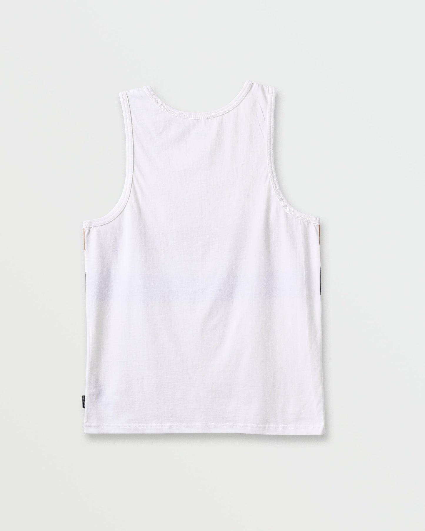 Og Stripe Tank - White White Quick Silver
