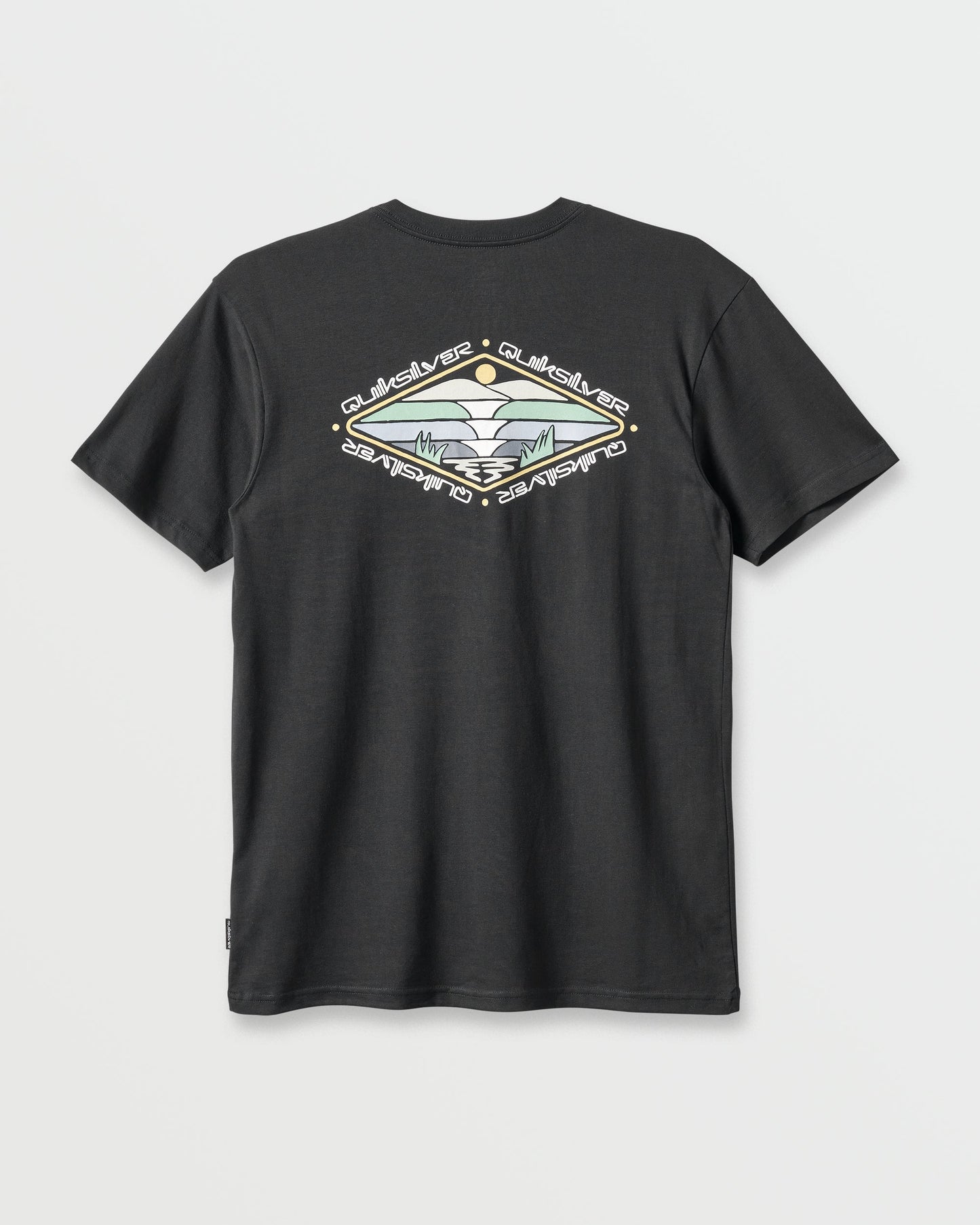 Peak Day Classic T-shirt - Black Black Quick Silver