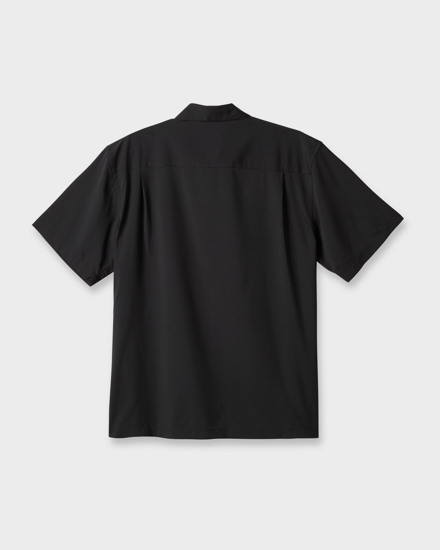 Chaser Short Sleeve Woven Shirt - Phantom Phantom Quick Silver