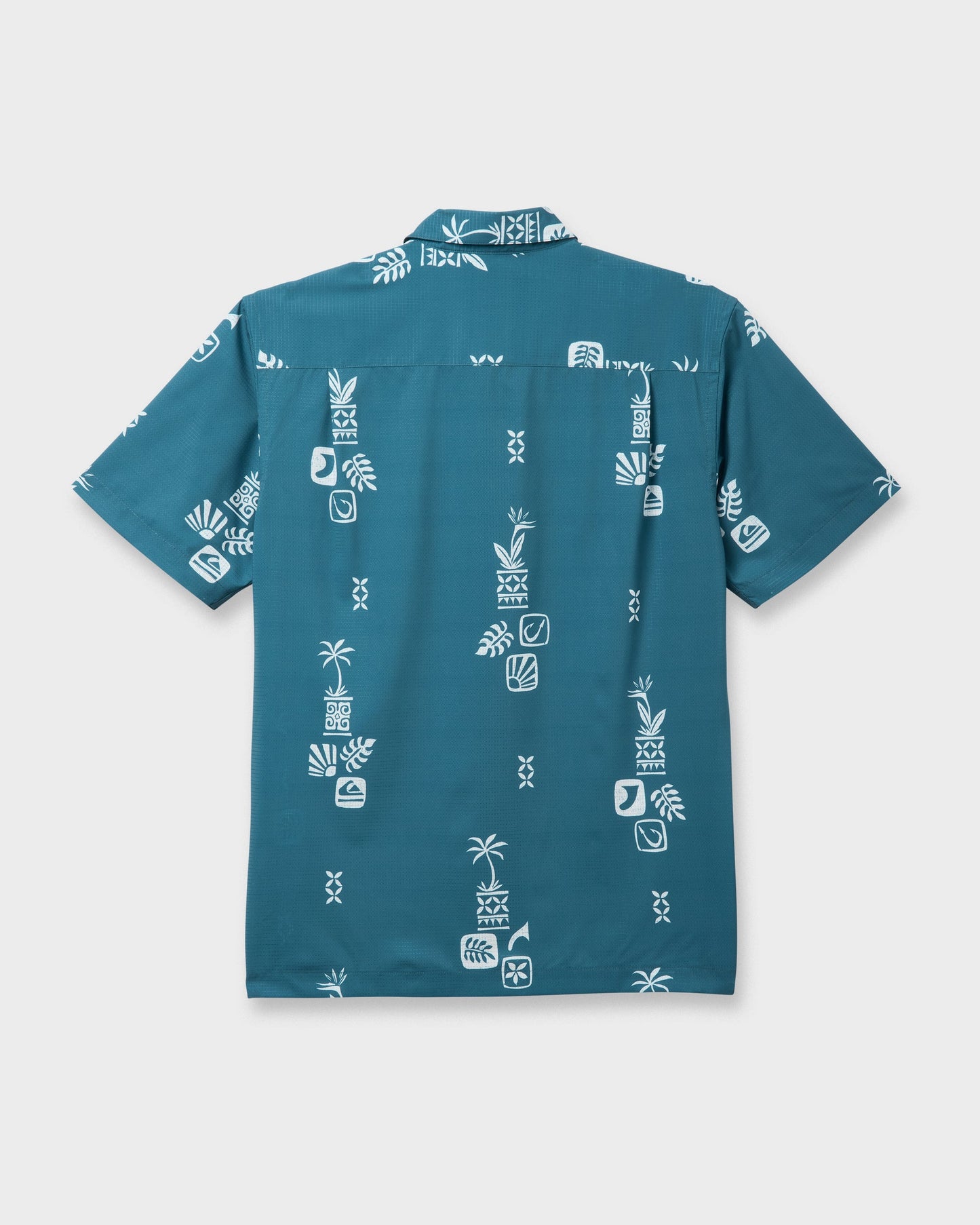Waterman Mystic Fin Shirt - Real Teal Real Teal Quick Silver