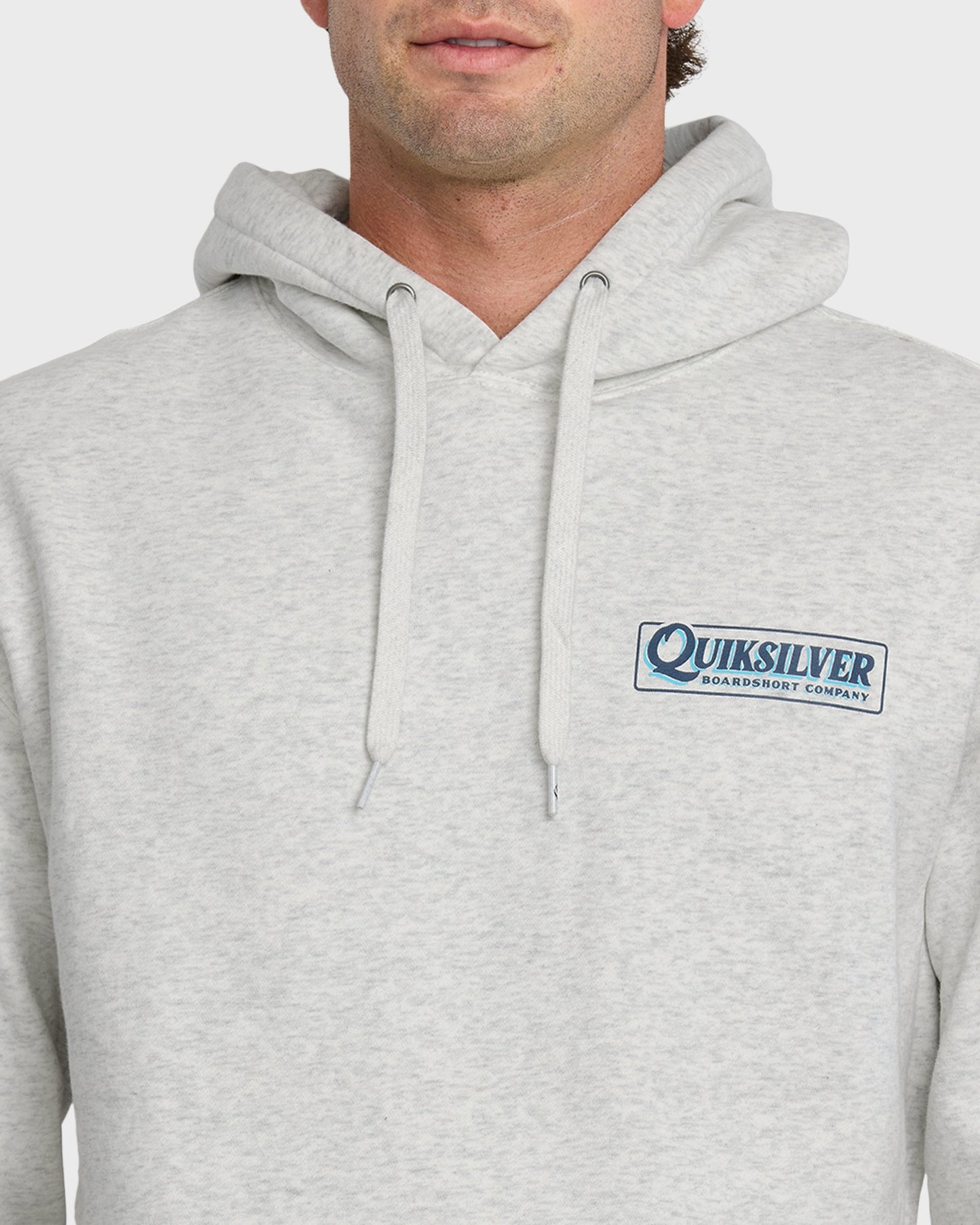 Graphic Hoodie - White/Heather White/Heather Quick Silver