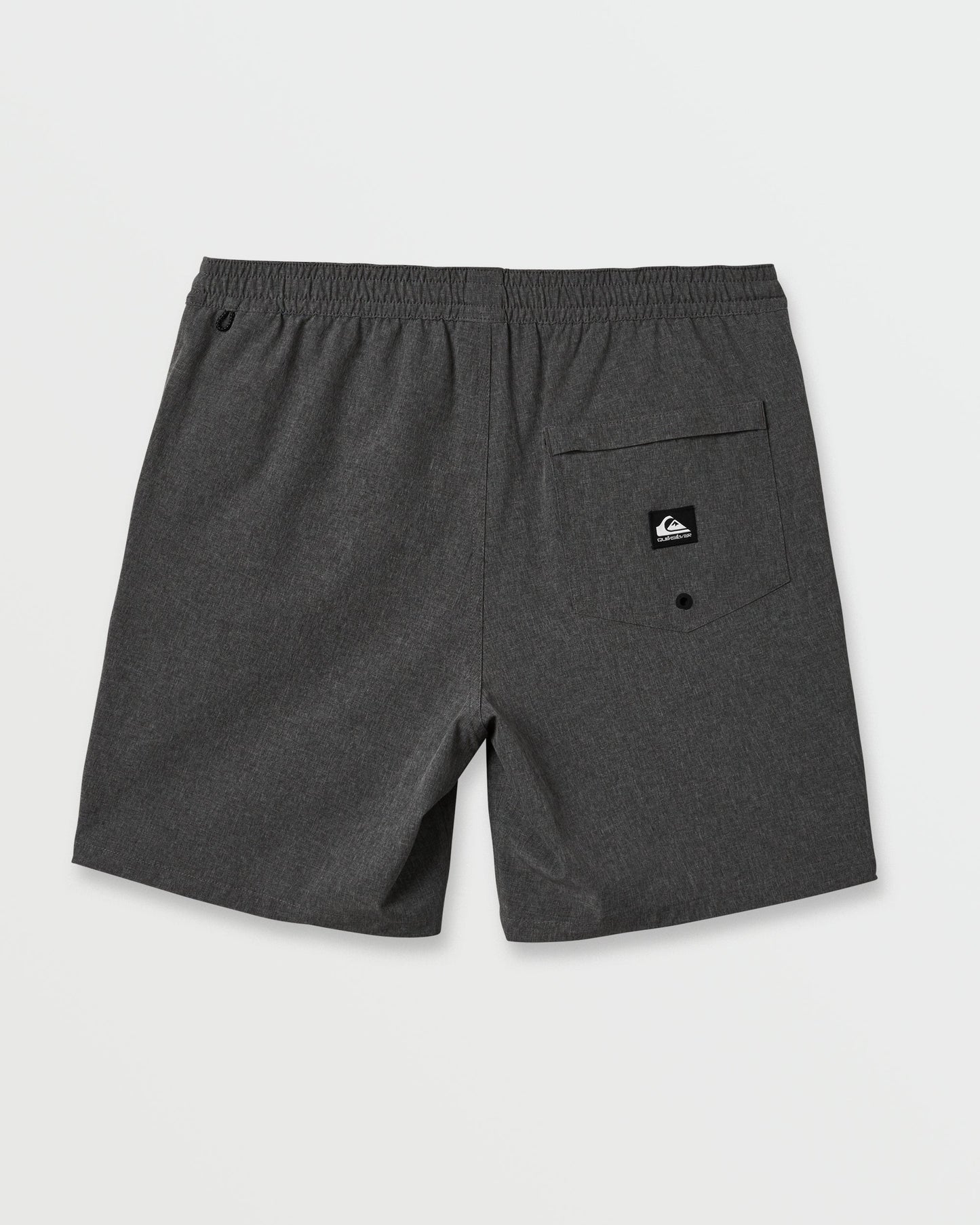 Taxer Heather Amphibian 18" Hybrid Shorts - Black Black Quick Silver