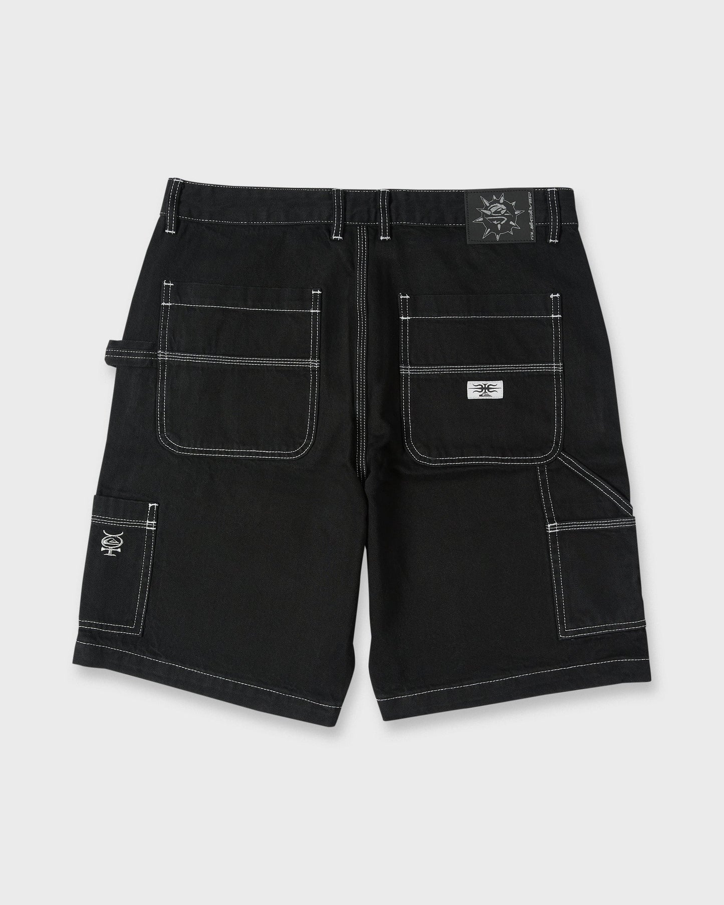 Mercury Carpenter Denim Short - Black Black Quick Silver