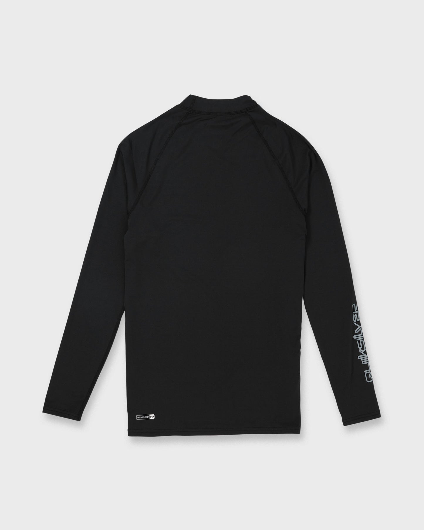 Everyday UPF 50 Long Sleeve Rashguard - Black Black Quick Silver