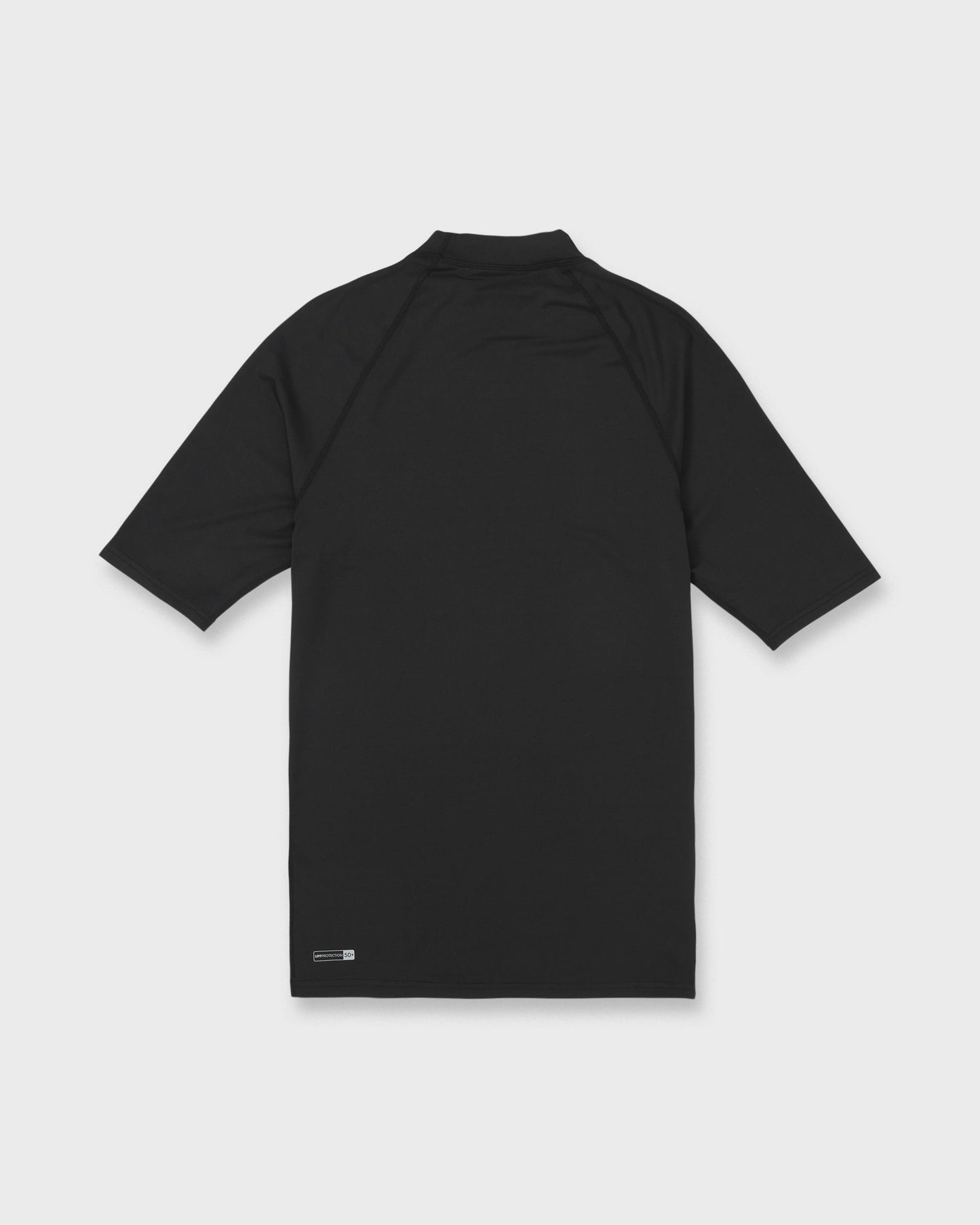 Everyday UPF 50 Short Sleeve Rashguard - Black Black Quick Silver