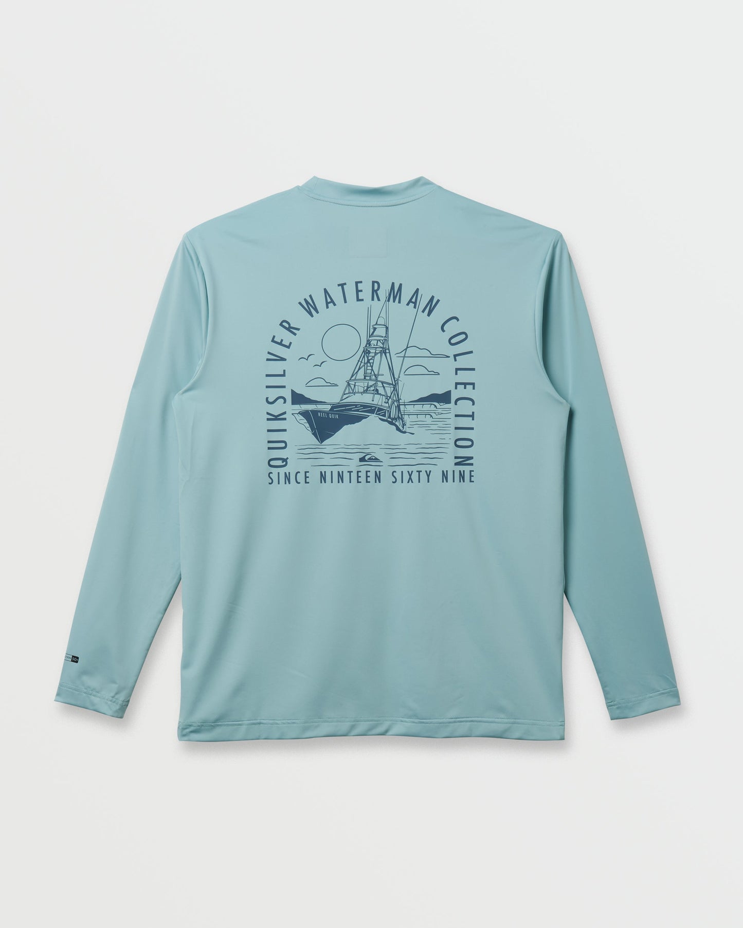 Waterman Coolbreeze Long Sleeve Surf Tee - Sterling Blue Sterling Blue Quick Silver