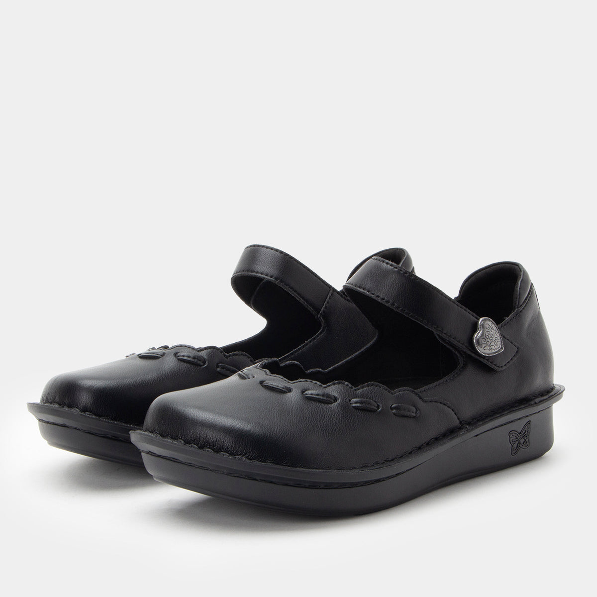black nappa mary jane,36