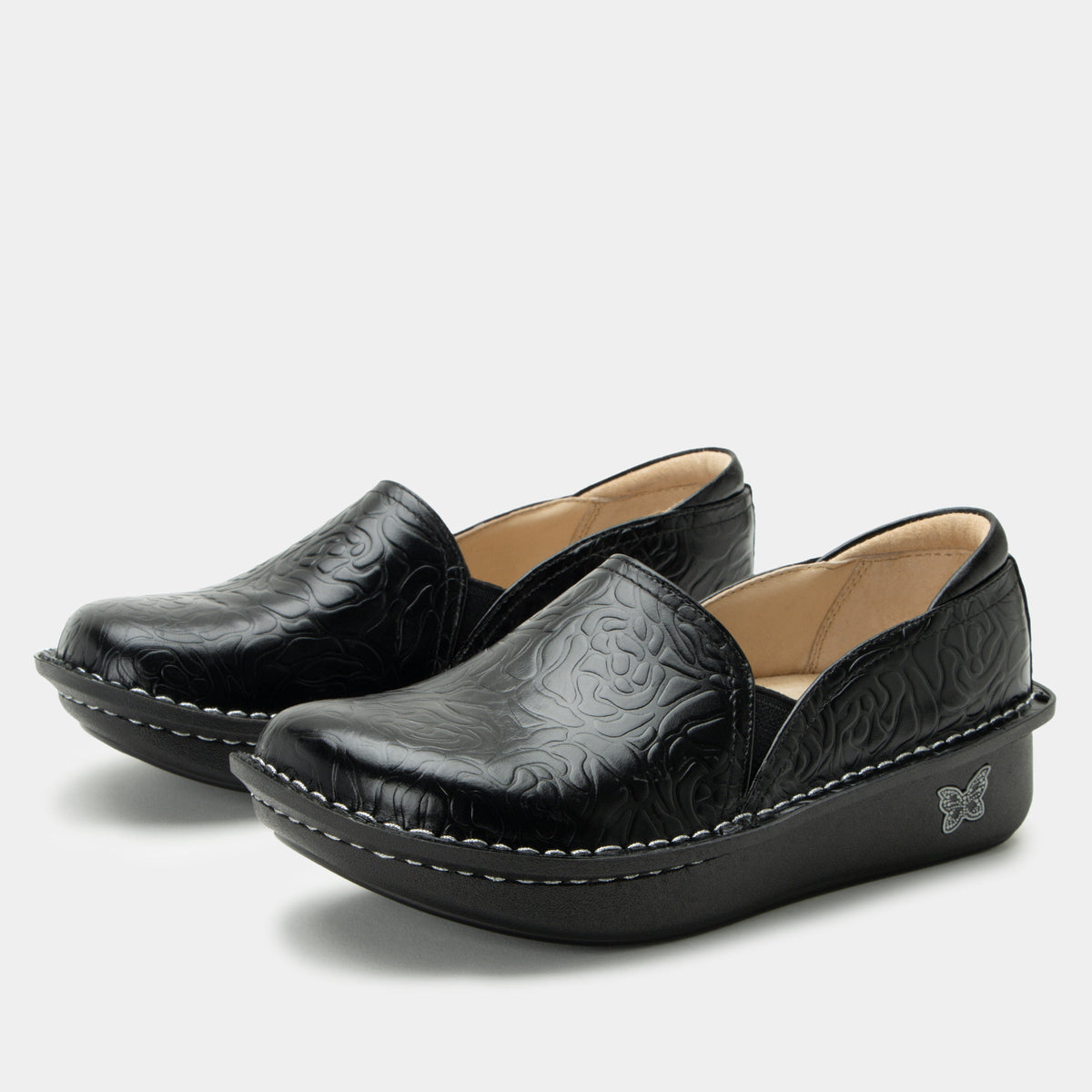 black embossed rose,36
