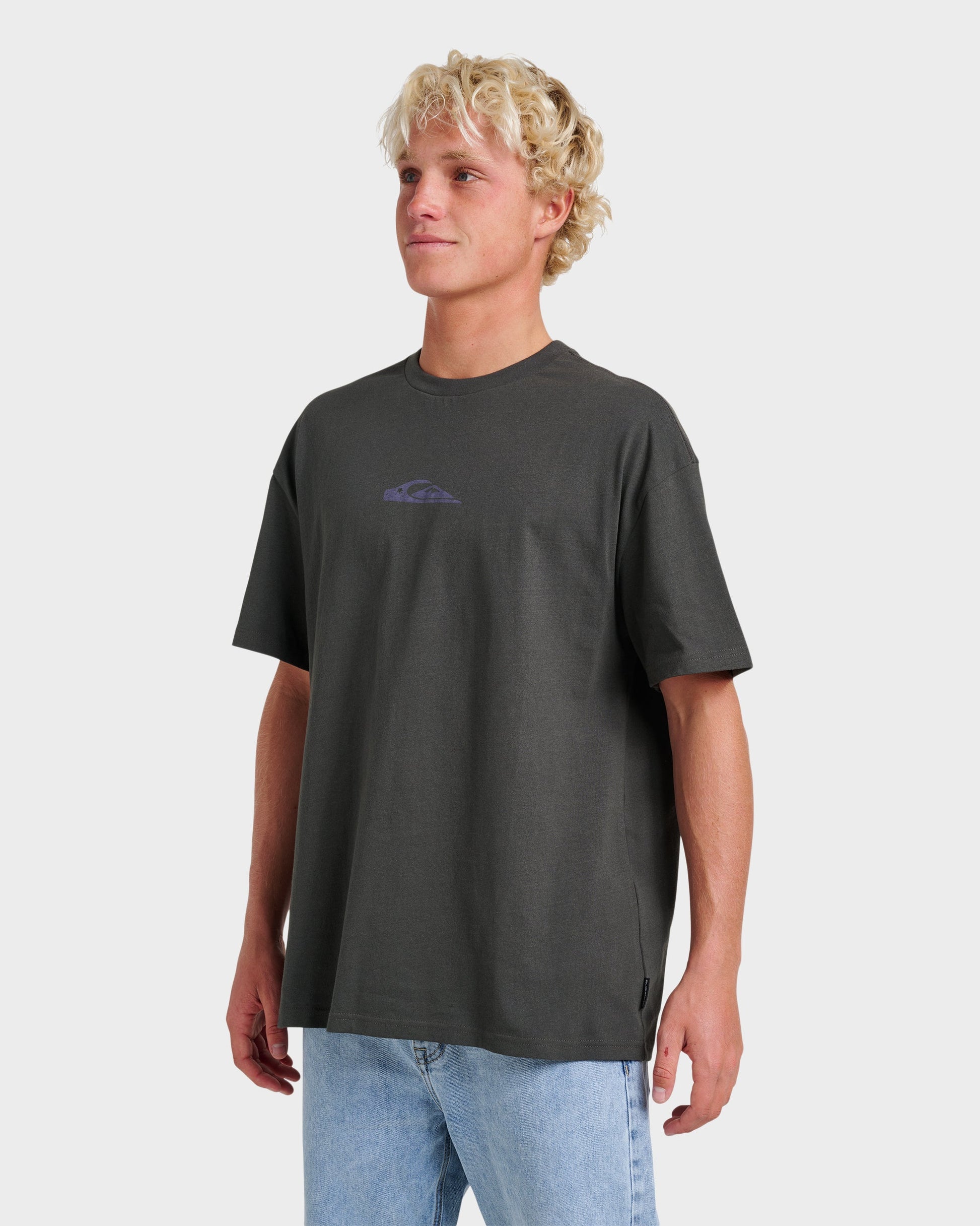Jungle Cat Heavy Weight T-shirt - Phantom Phantom Quick Silver