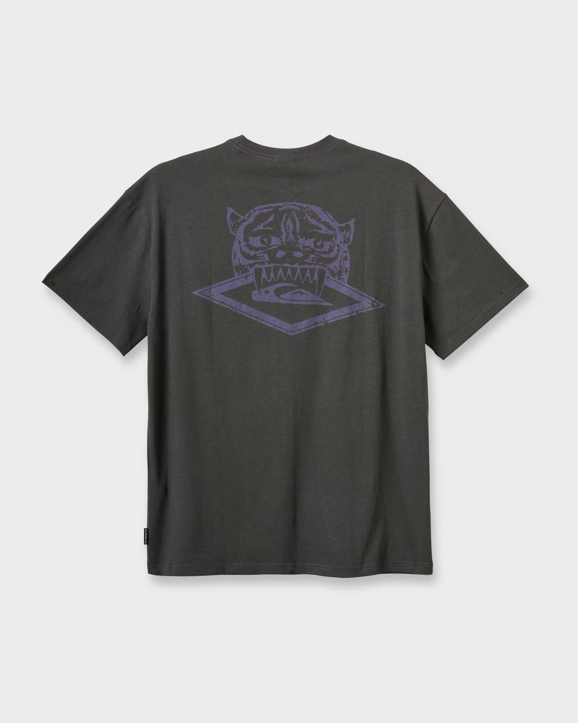 Jungle Cat Heavy Weight T-shirt - Phantom Phantom Quick Silver