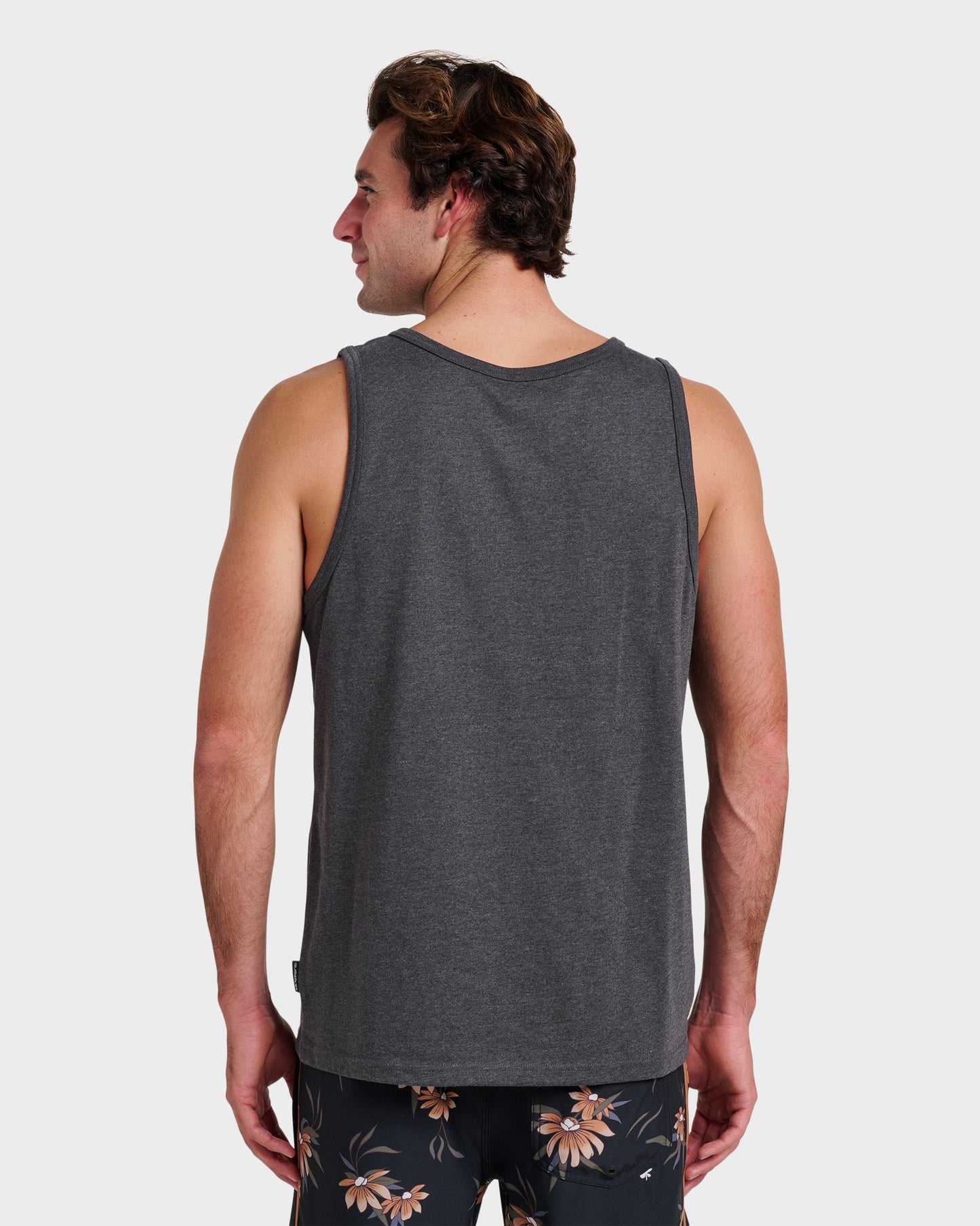 Og Stripe Tank - Charcoal Heather Charcoal Heather Quick Silver