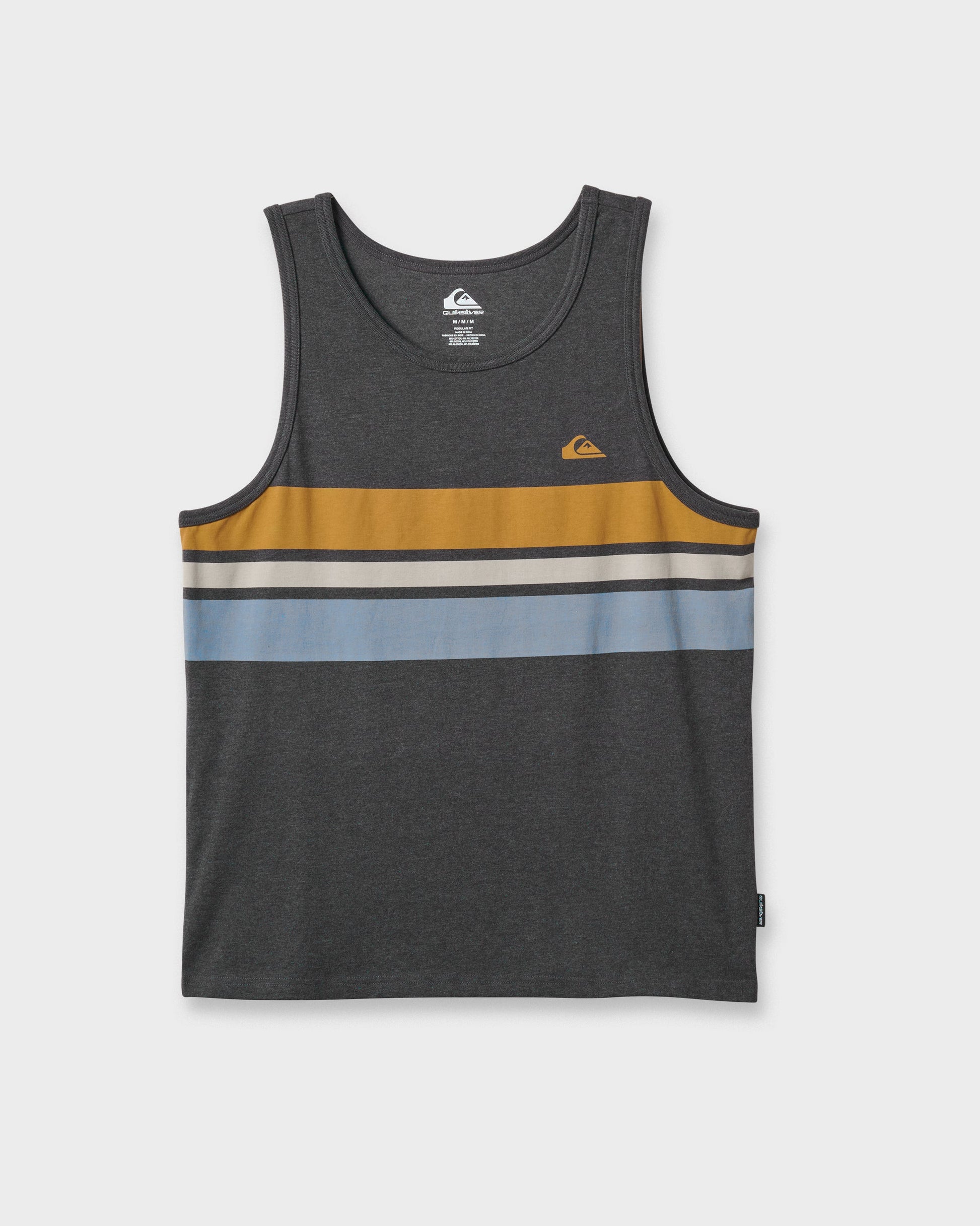 Og Stripe Tank - Charcoal Heather Charcoal Heather Quick Silver