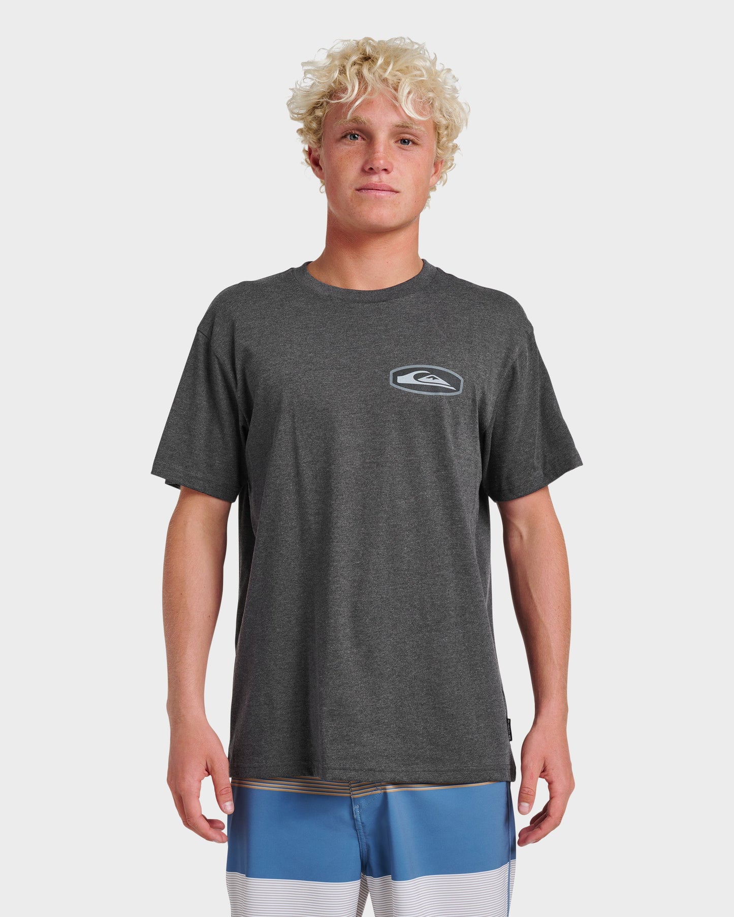Stadium Emblem Classic T-shirt - Charcoal Heather Charcoal Heather Quick Silver