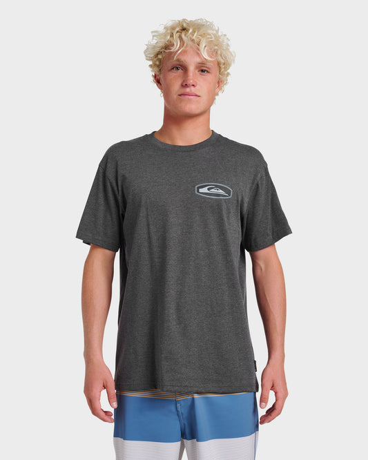 Stadium Emblem Classic T-shirt - Charcoal Heather Charcoal Heather Quick Silver