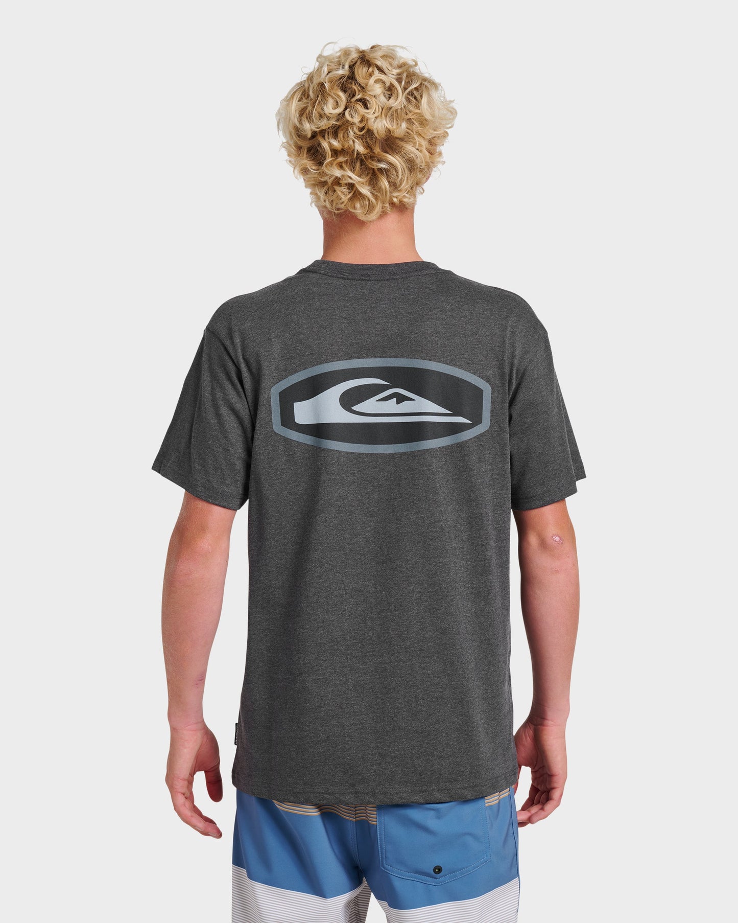 Stadium Emblem Classic T-shirt - Charcoal Heather Charcoal Heather Quick Silver