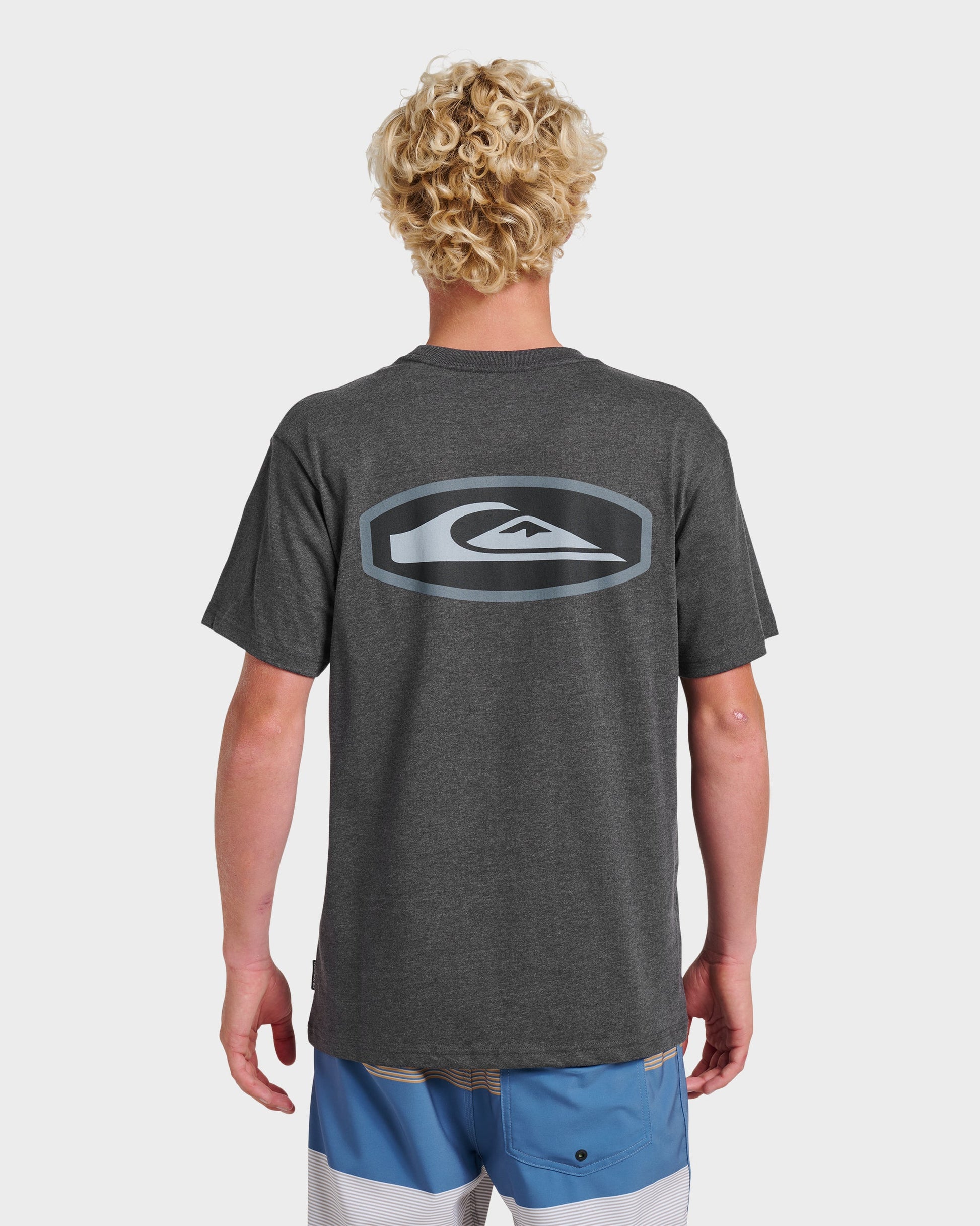 Stadium Emblem Classic T-shirt - Charcoal Heather Charcoal Heather Quick Silver