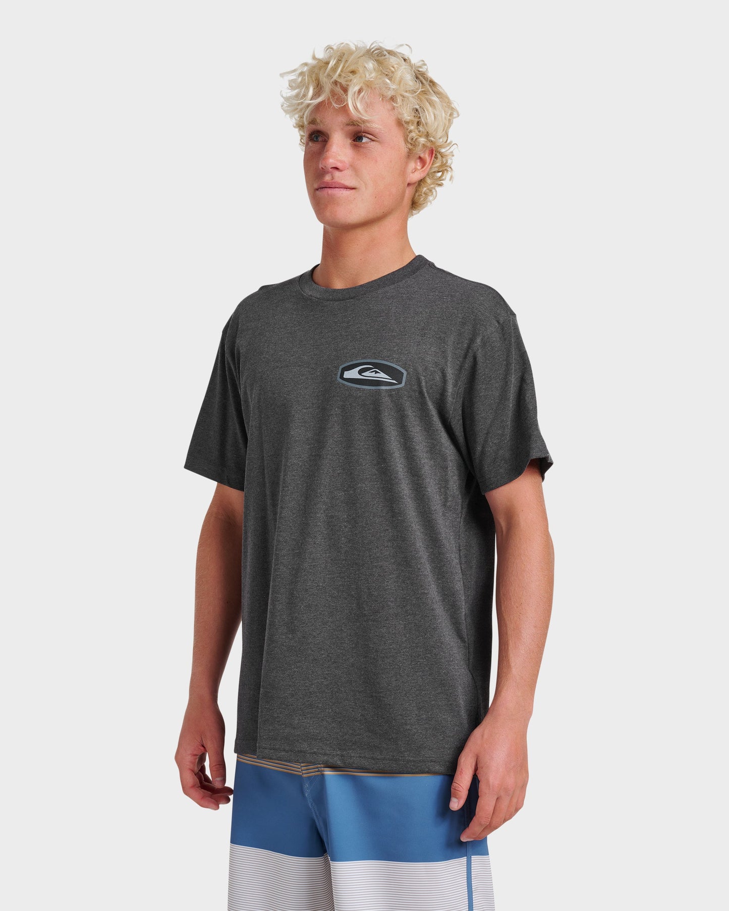 Stadium Emblem Classic T-shirt - Charcoal Heather Charcoal Heather Quick Silver