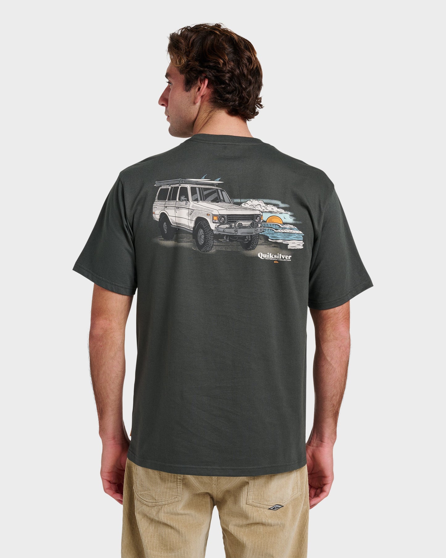 Waterman Adventures Classic T-shirt - Phantom Phantom Quick Silver