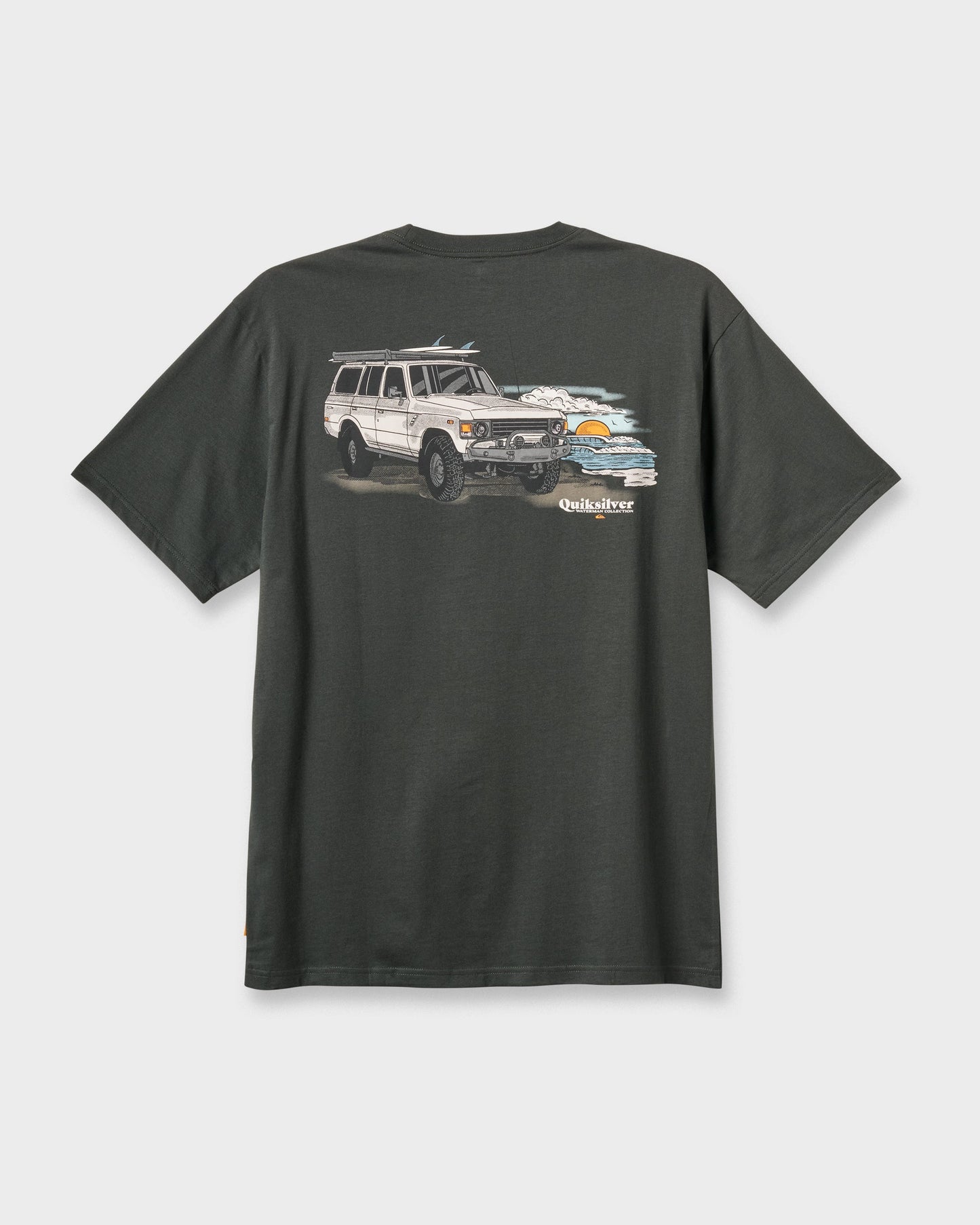 Waterman Adventures Classic T-shirt - Phantom Phantom Quick Silver