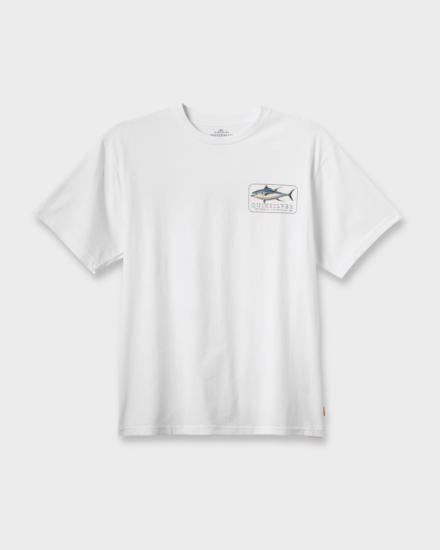 Waterman Yellowfinner Classic T-shirt - White White Quick Silver