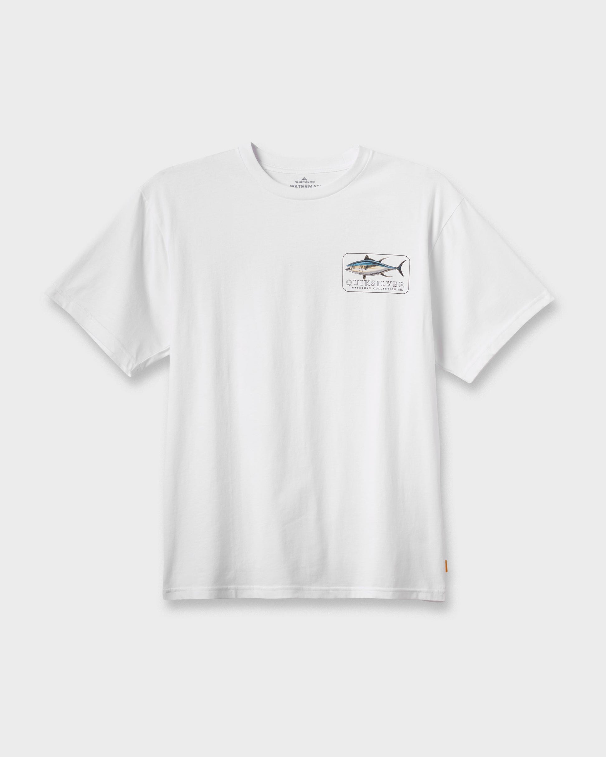Waterman Yellowfinner Classic T-shirt - White White Quick Silver
