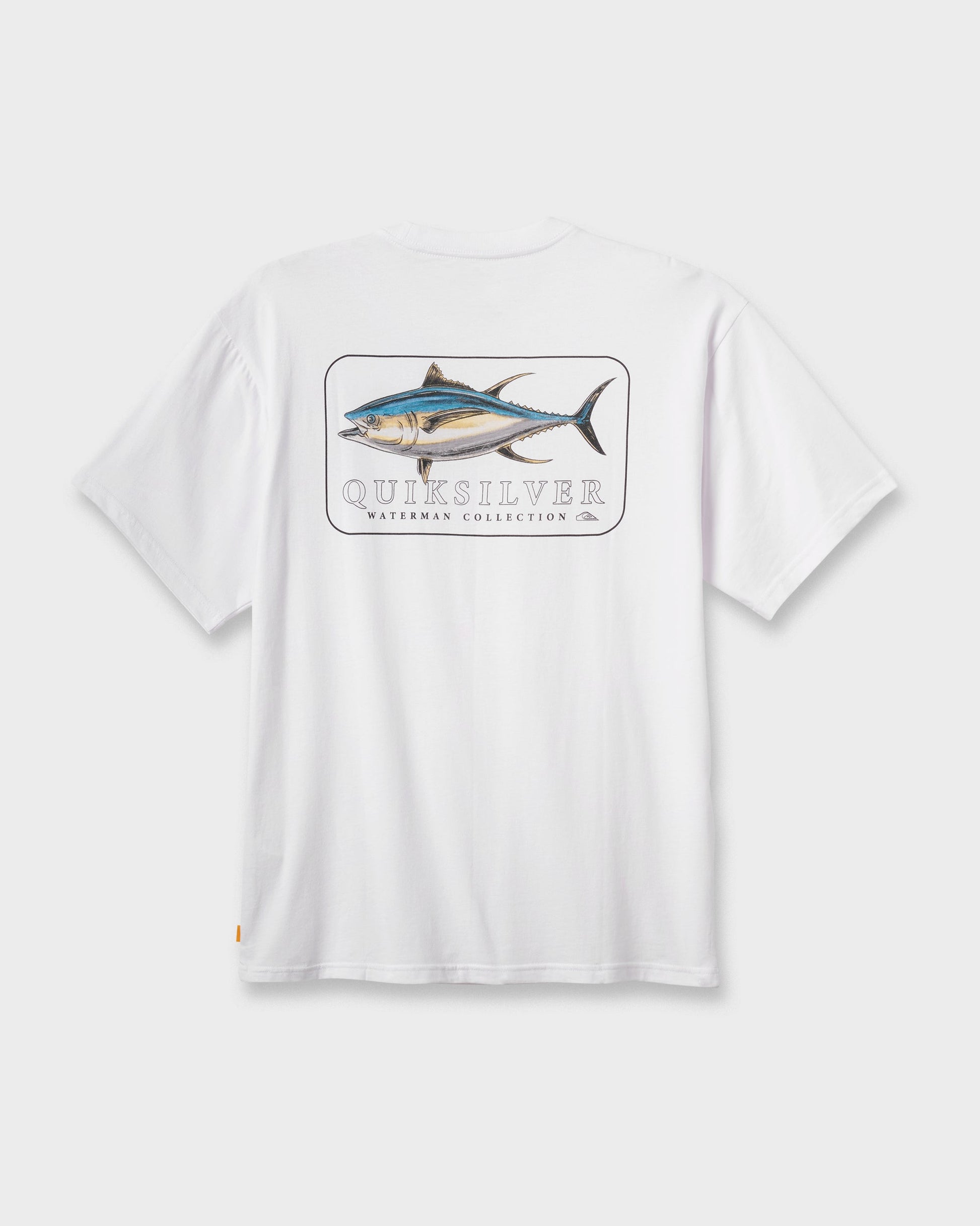 Waterman Yellowfinner Classic T-shirt - White White Quick Silver