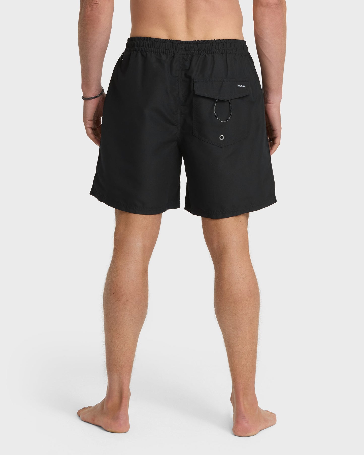 Everyday Solid 17" Swim Trunks - Black Black Quick Silver