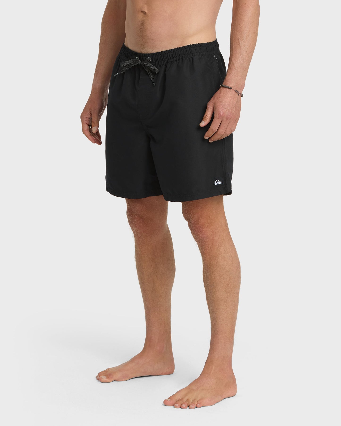 Everyday Solid 17" Swim Trunks - Black Black Quick Silver