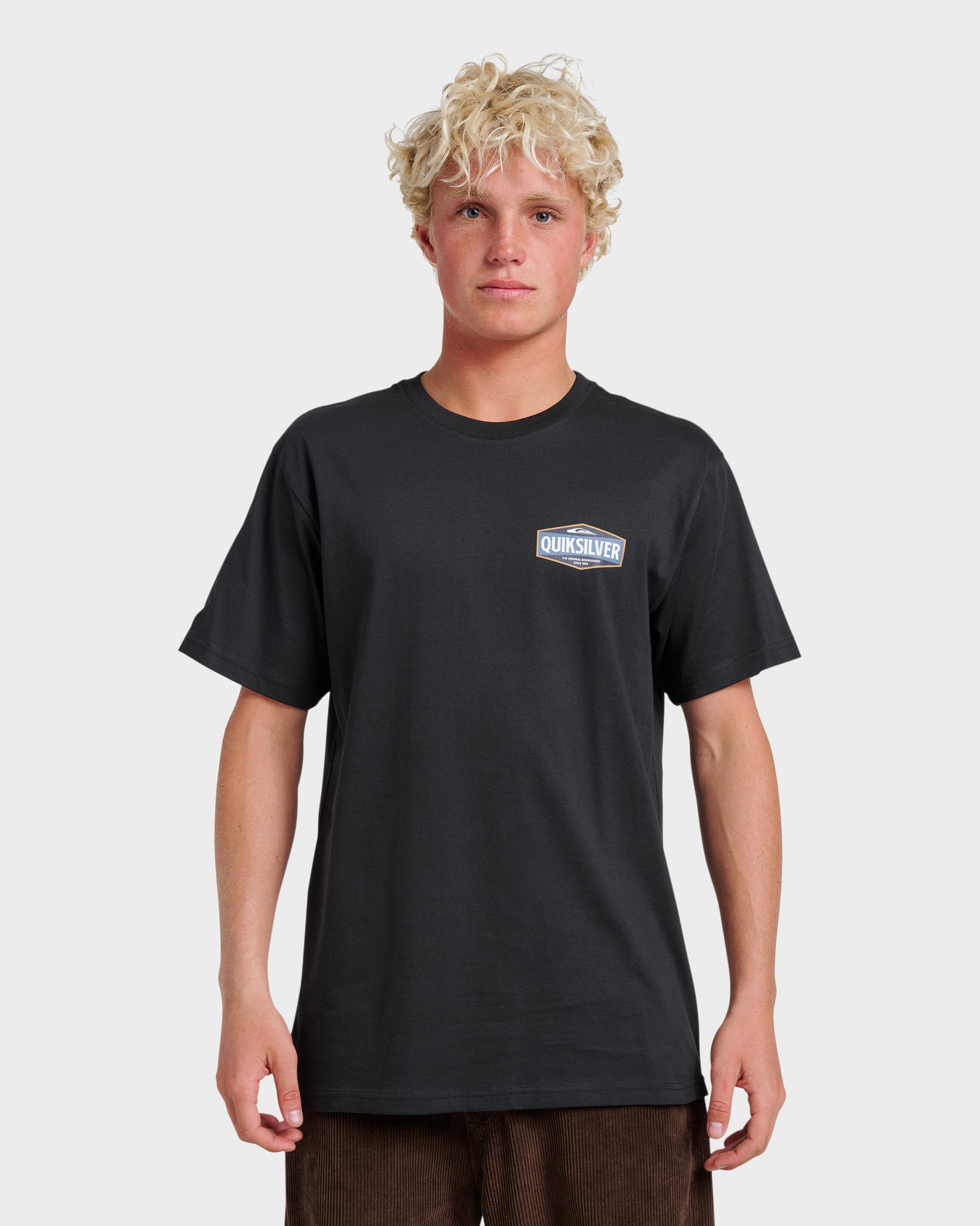 Six Points Classic T-shirt - Black Black Quick Silver
