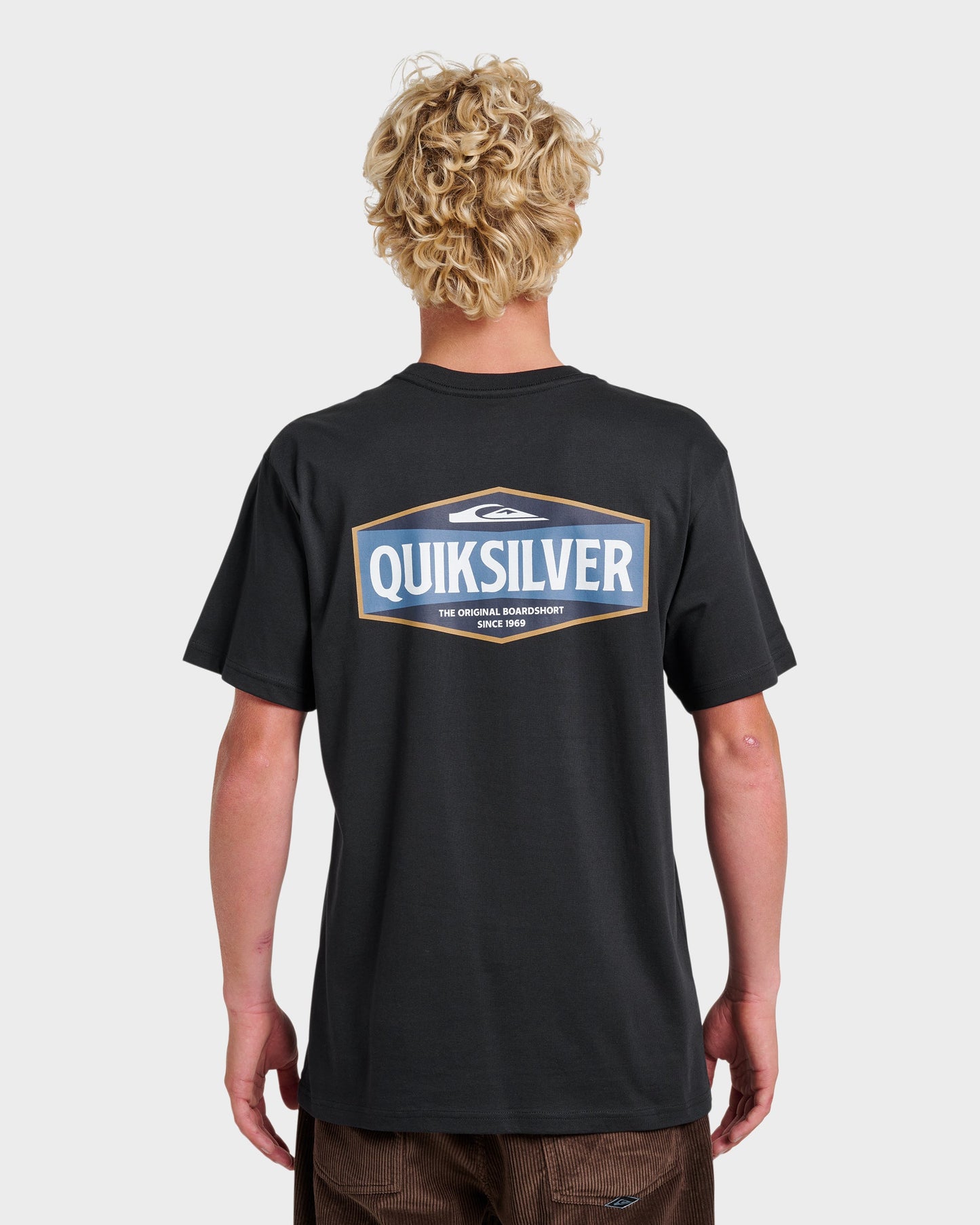 Six Points Classic T-shirt - Black Black Quick Silver
