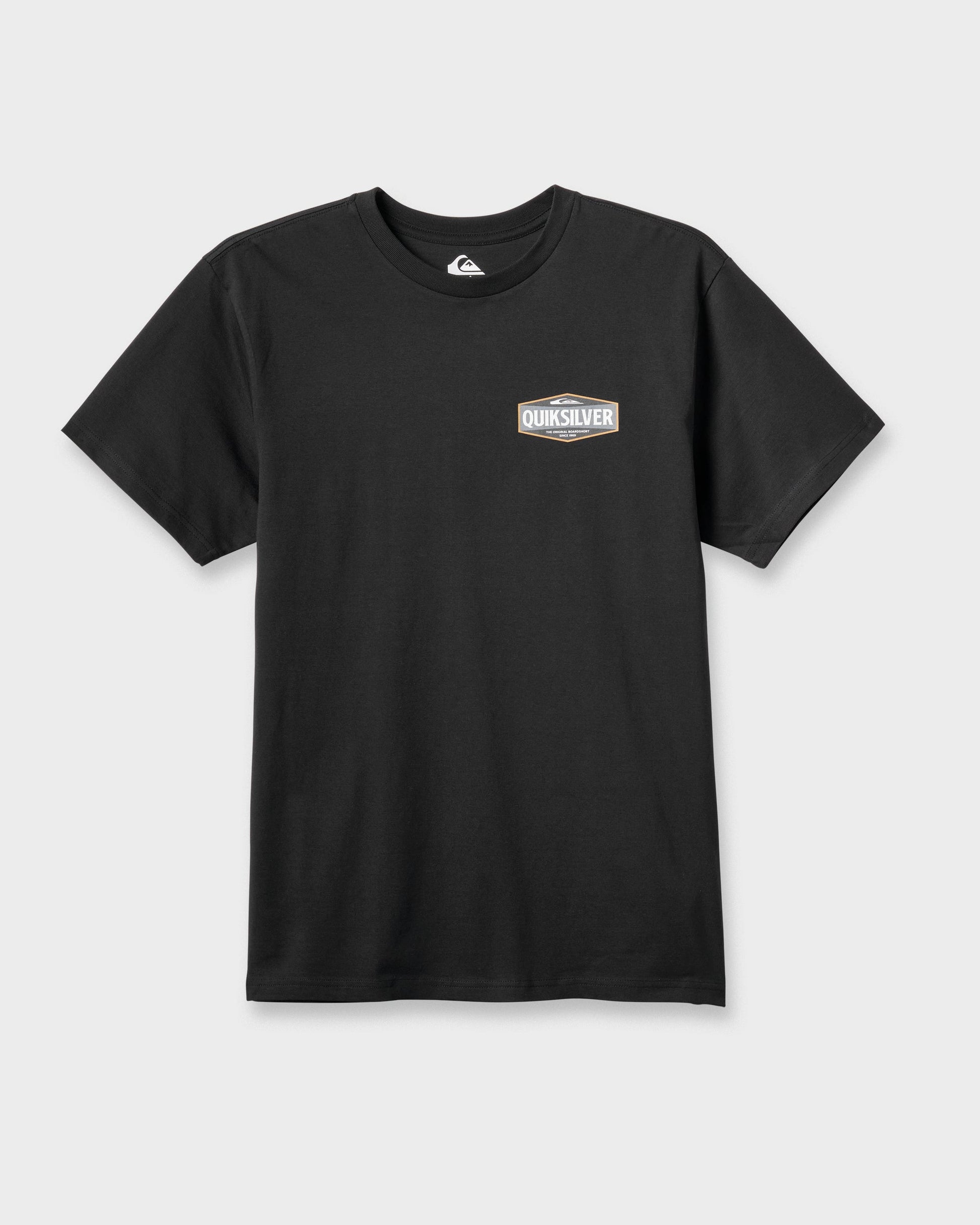 Six Points Classic T-shirt - Black Black Quick Silver