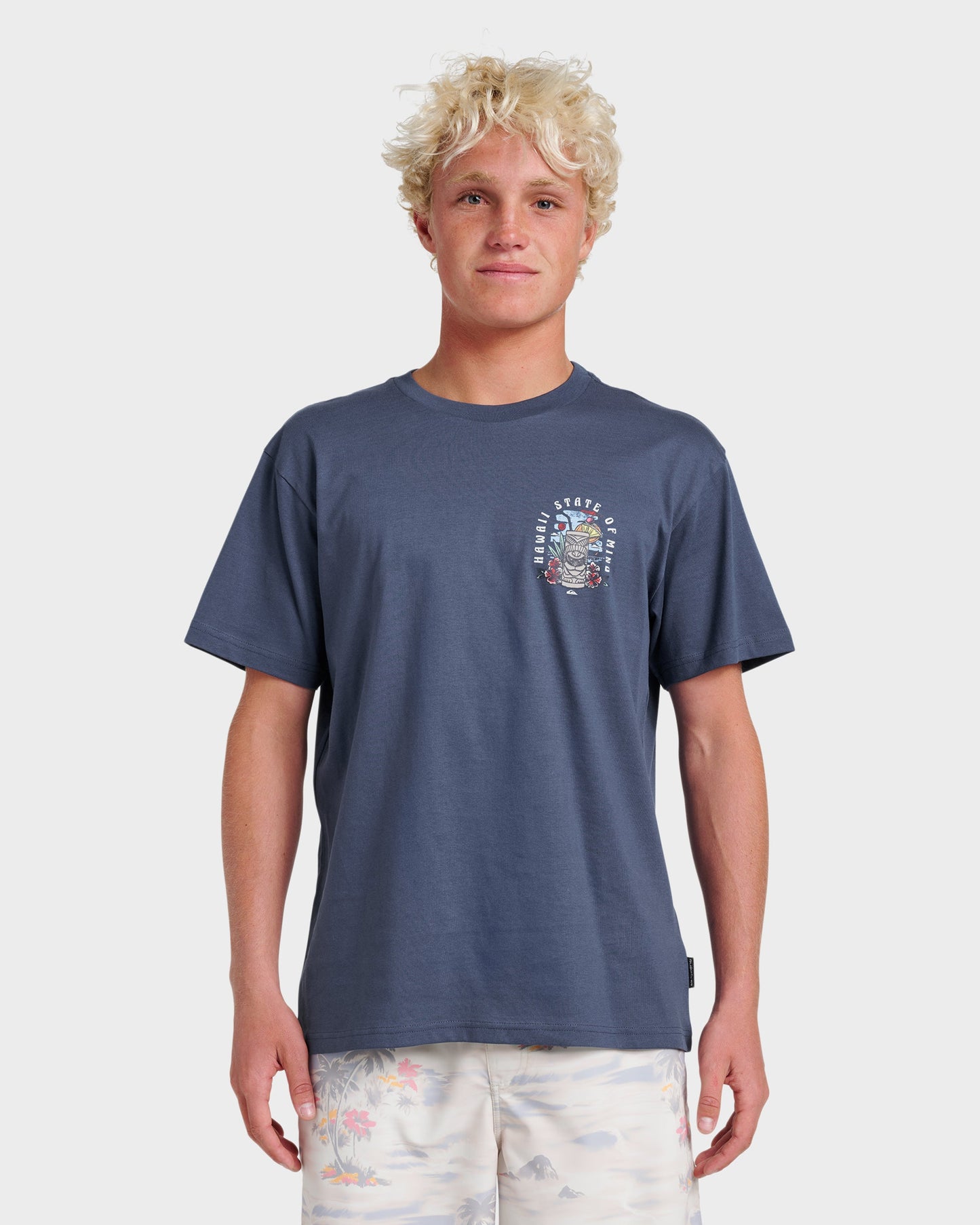 Hi Tiki Lounge Classic T-shirt - Navy Navy Quick Silver