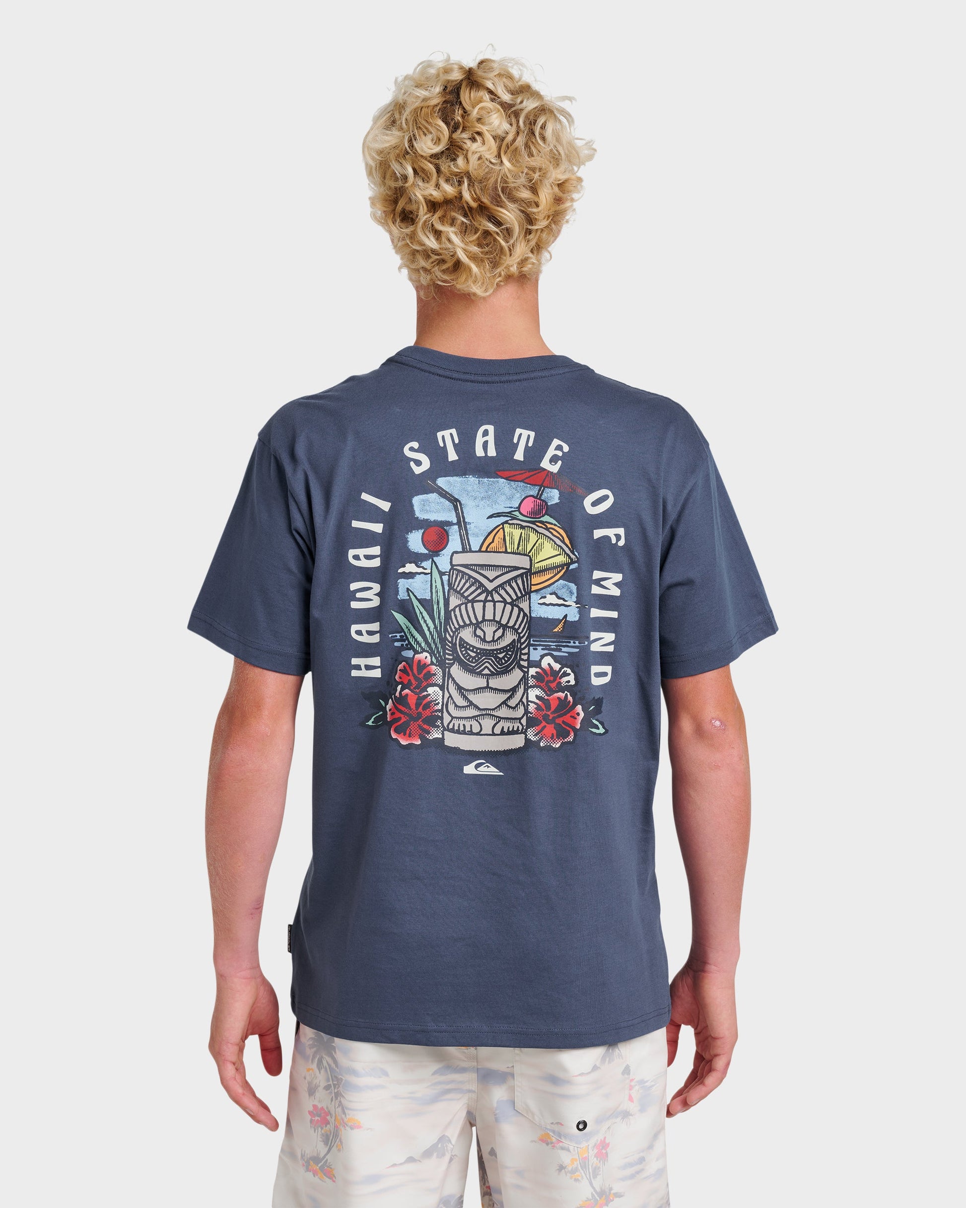 Hi Tiki Lounge Classic T-shirt - Navy Navy Quick Silver
