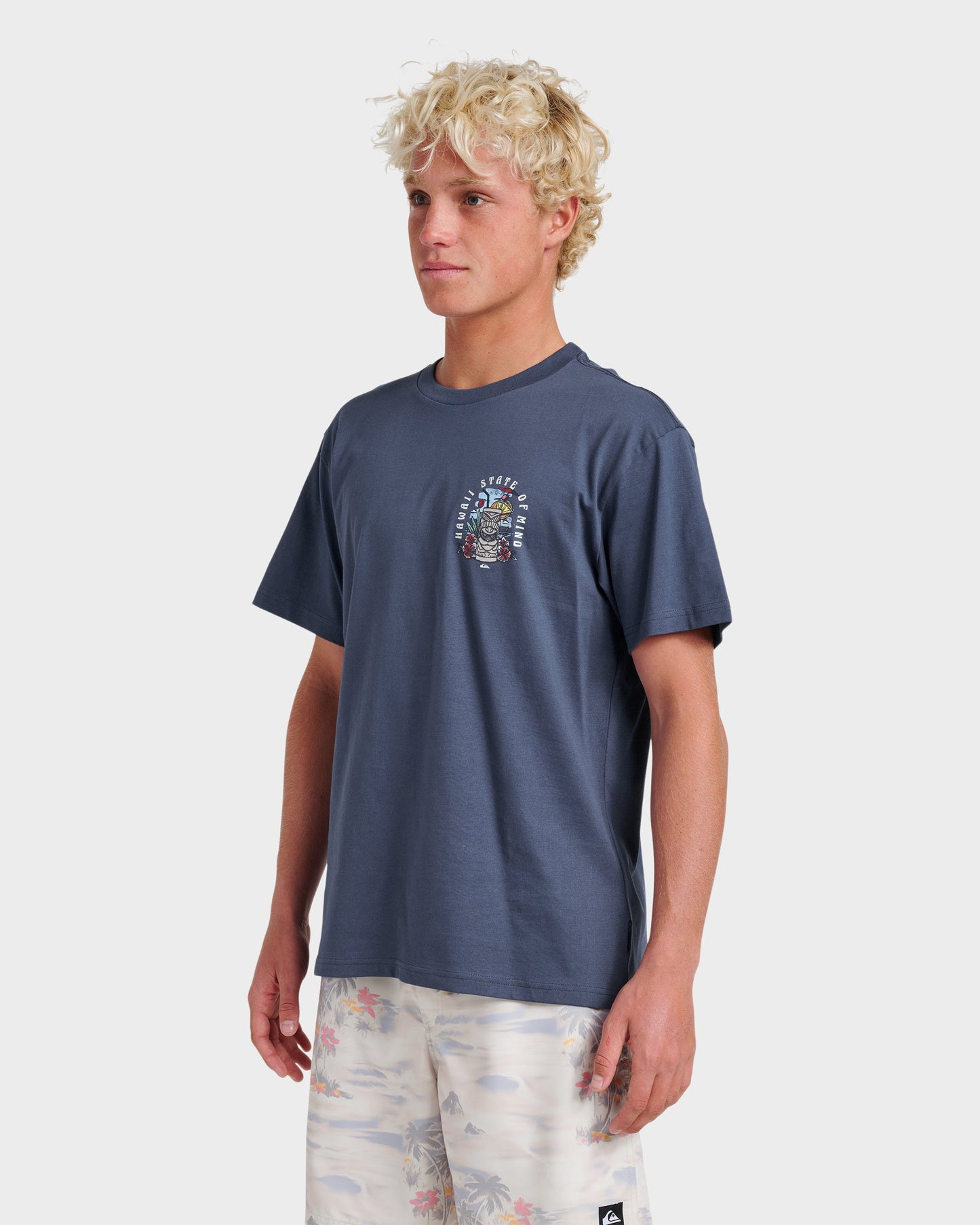 Hi Tiki Lounge Classic T-shirt - Navy Navy Quick Silver