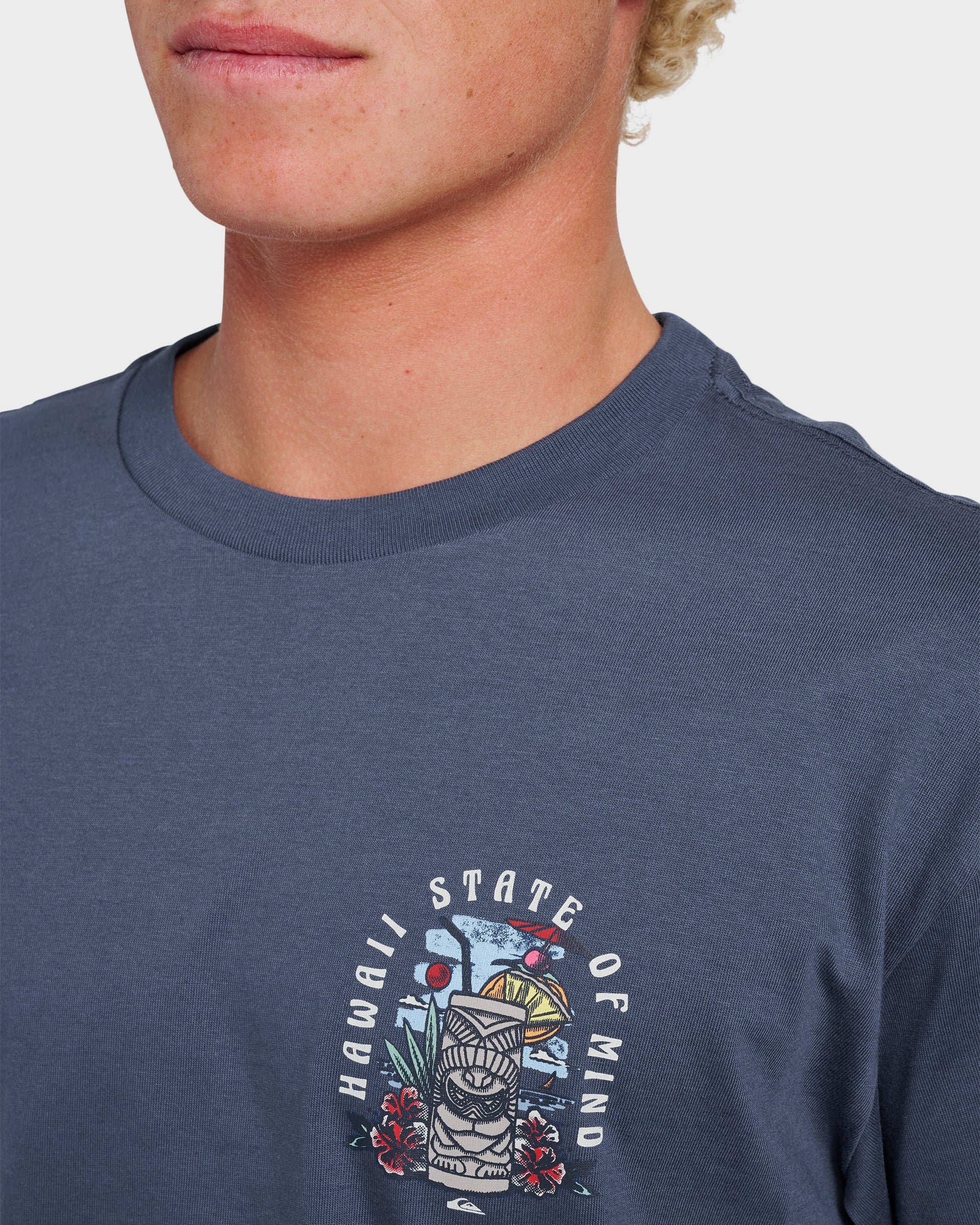 Hi Tiki Lounge Classic T-shirt - Navy Navy Quick Silver