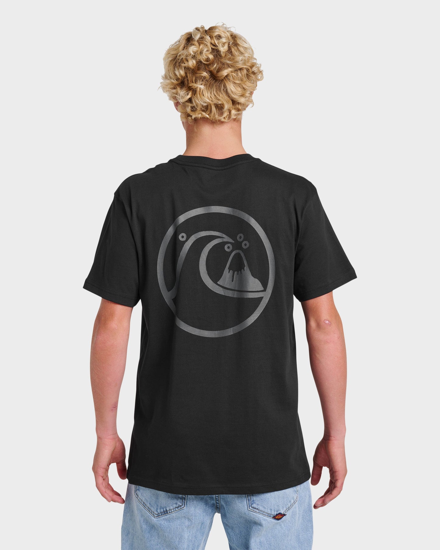 Jungle Wave Classic T-shirt - Black Black Quick Silver