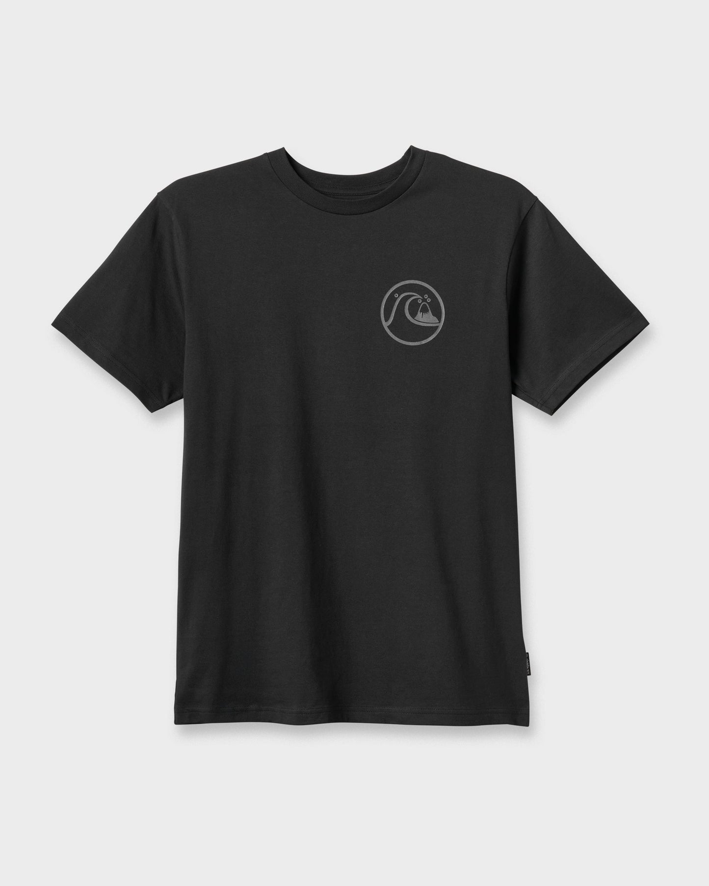Jungle Wave Classic T-shirt - Black Black Quick Silver