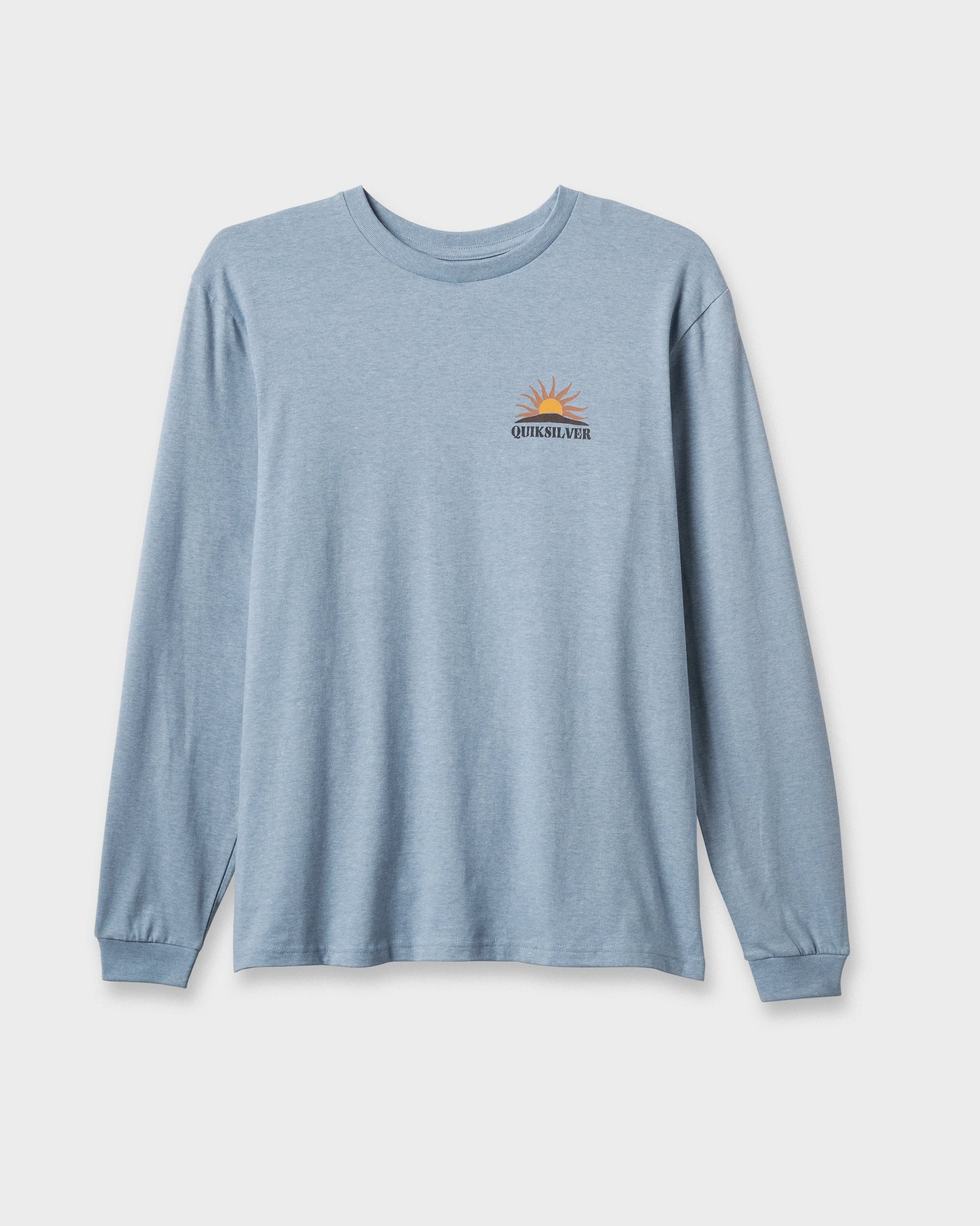 Dawn Patrol Long Sleeve T-shirt - Ashley Blue Heather Ashley Blue Heather Quick Silver
