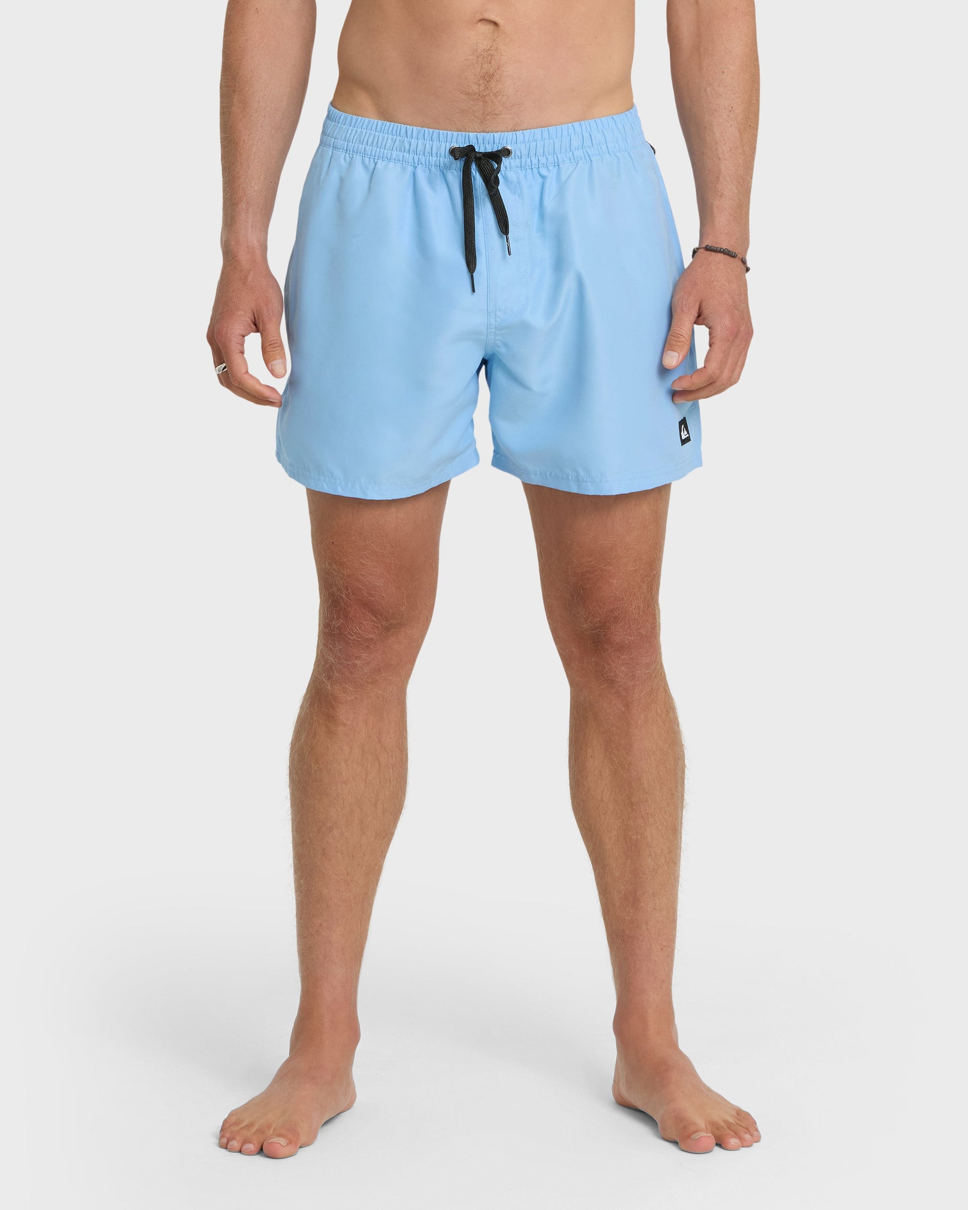 Everyday Solid 17" Swim Trunks - Airy Blue Airy Blue Quick Silver