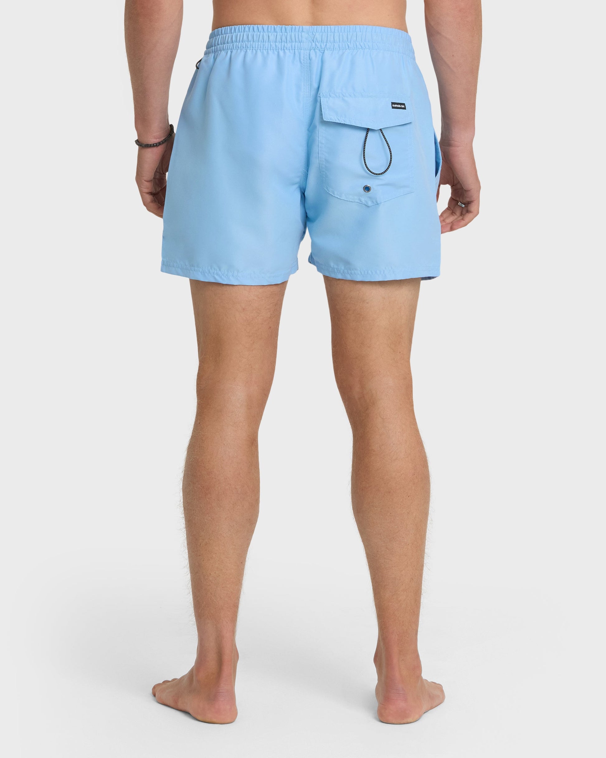 Everyday Solid 17" Swim Trunks - Airy Blue Airy Blue Quick Silver