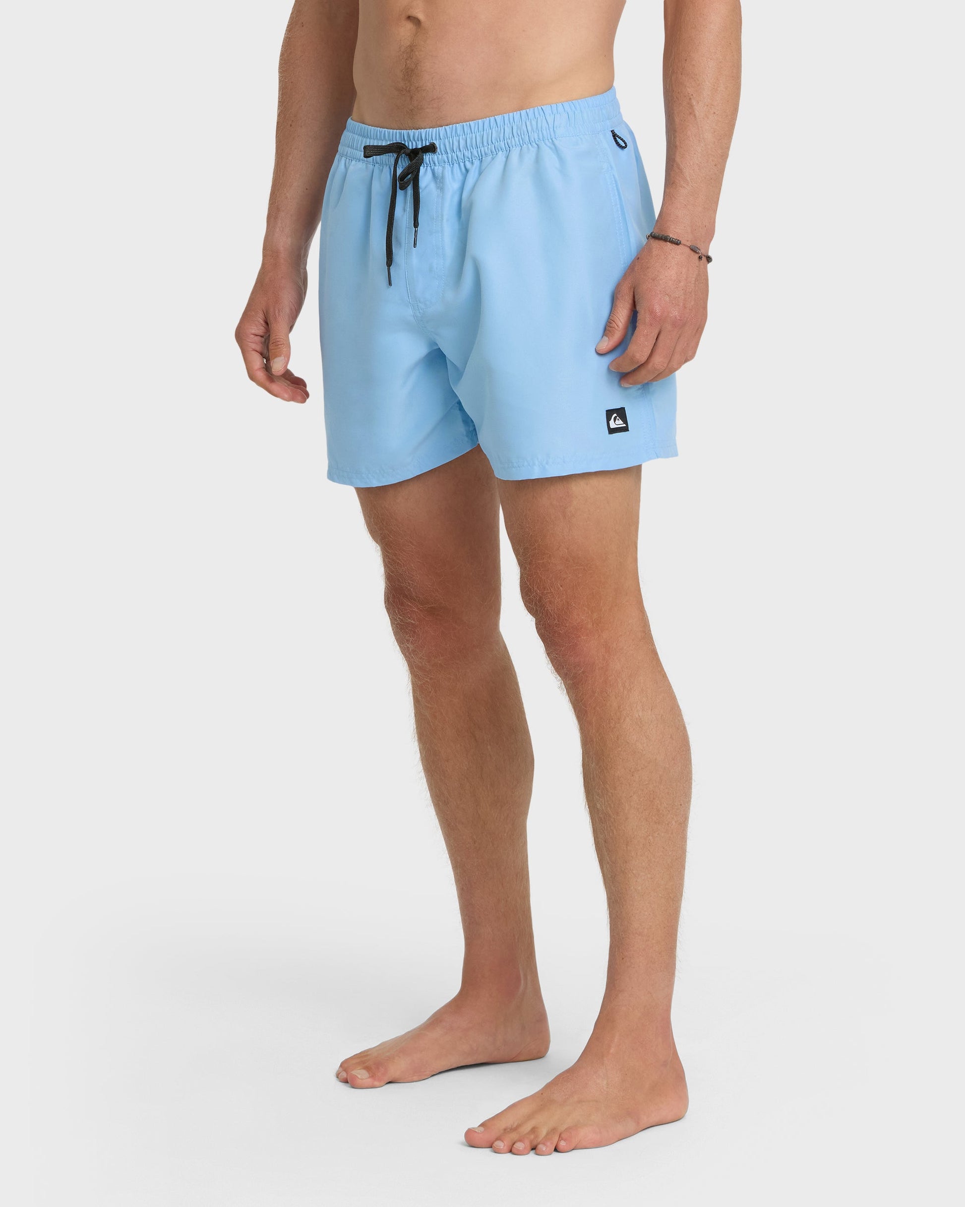 Everyday Solid 17" Swim Trunks - Airy Blue Airy Blue Quick Silver