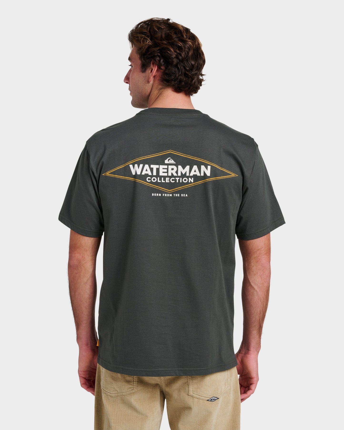 Waterman Diamond Classic T-shirt - Phantom Phantom Quick Silver