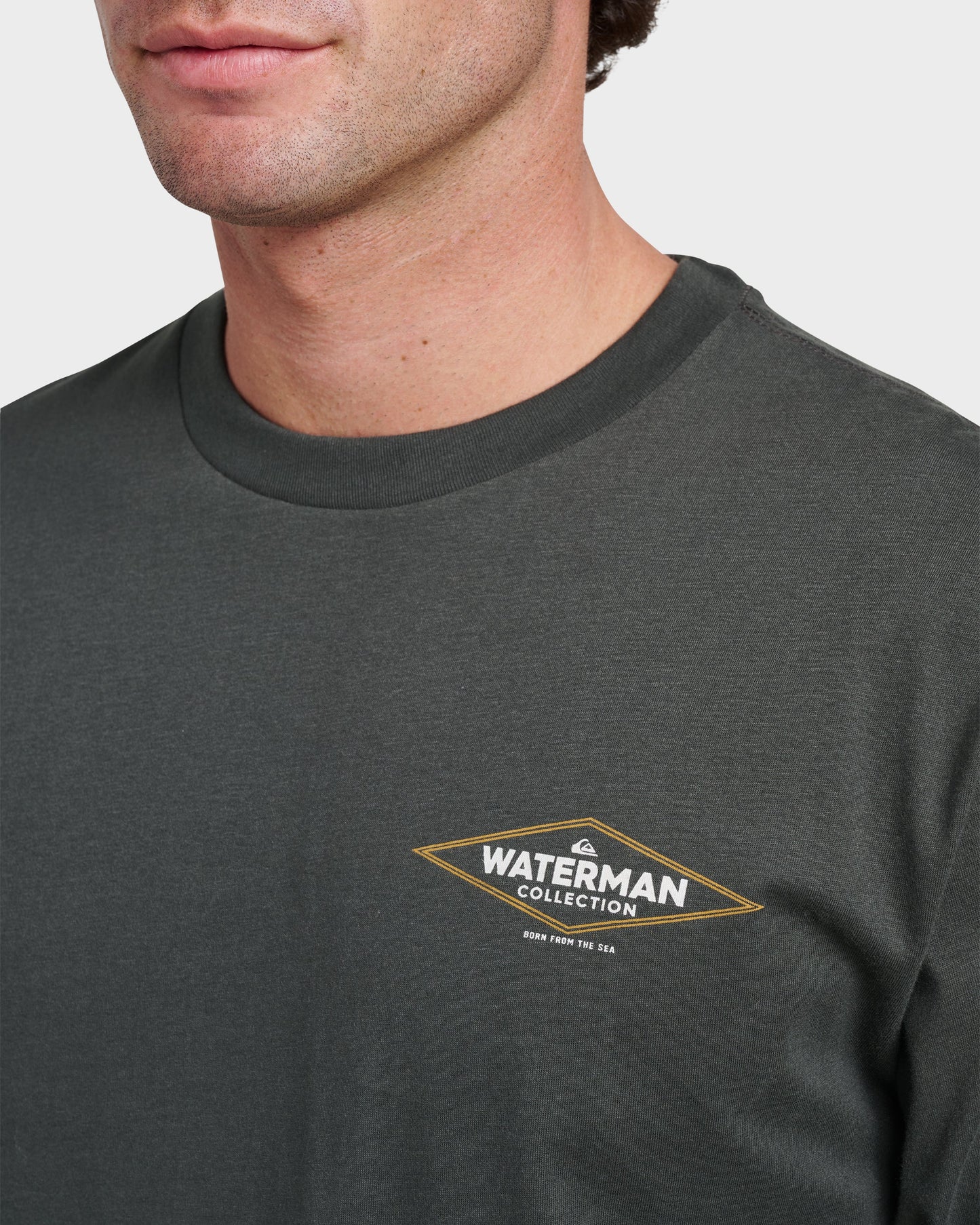 Waterman Diamond Classic T-shirt - Phantom Phantom Quick Silver