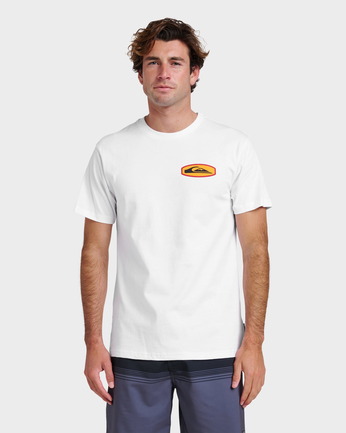 Stadium Emblem Classic T-shirt - White White Quick Silver