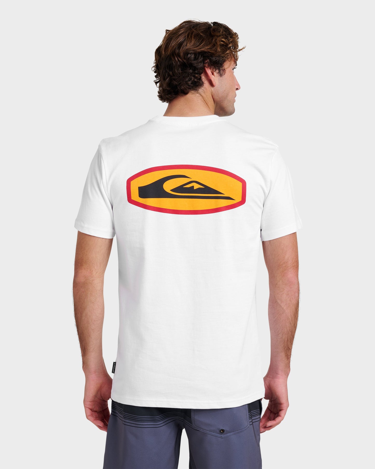 Stadium Emblem Classic T-shirt - White White Quick Silver