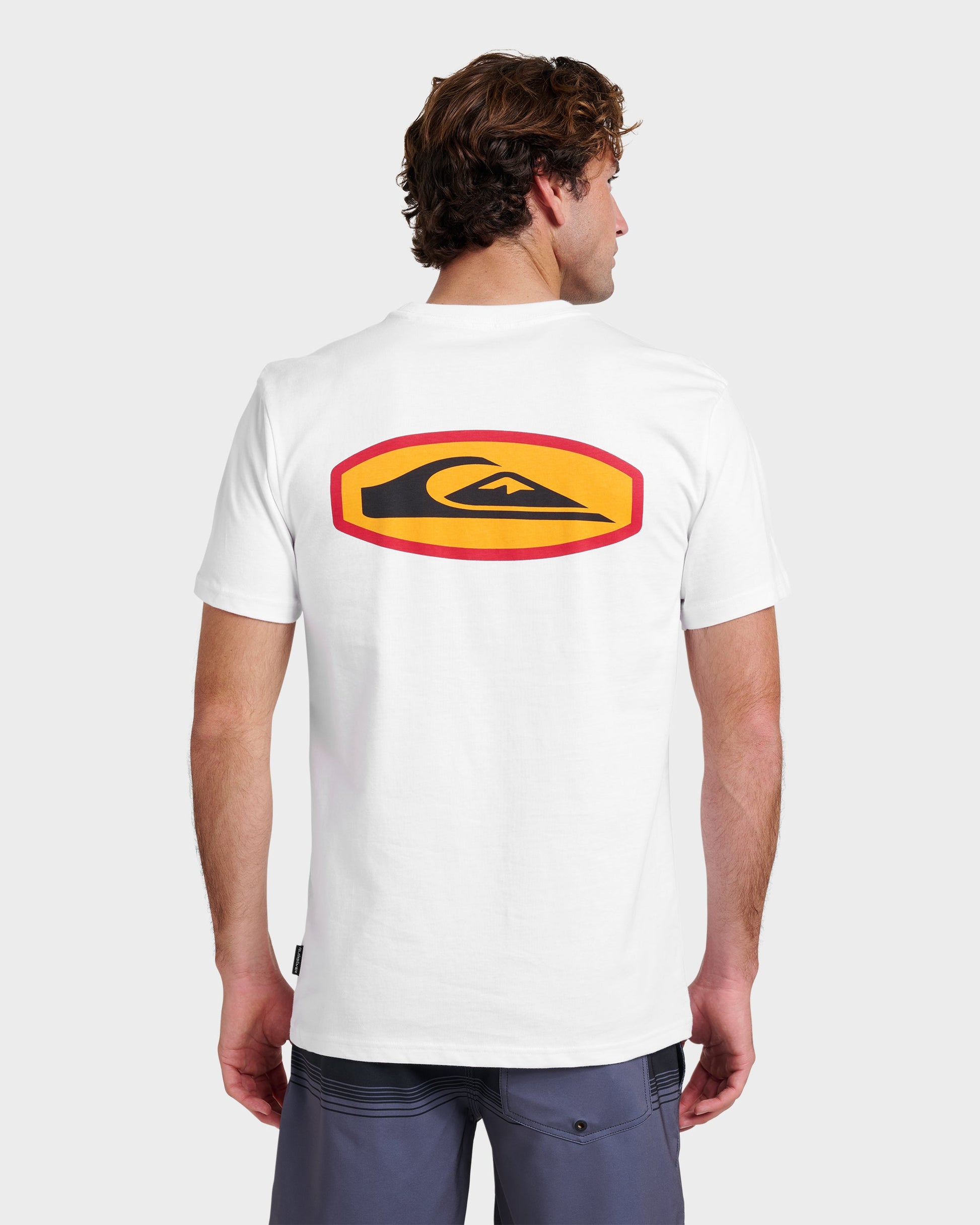 Stadium Emblem Classic T-shirt - White White Quick Silver